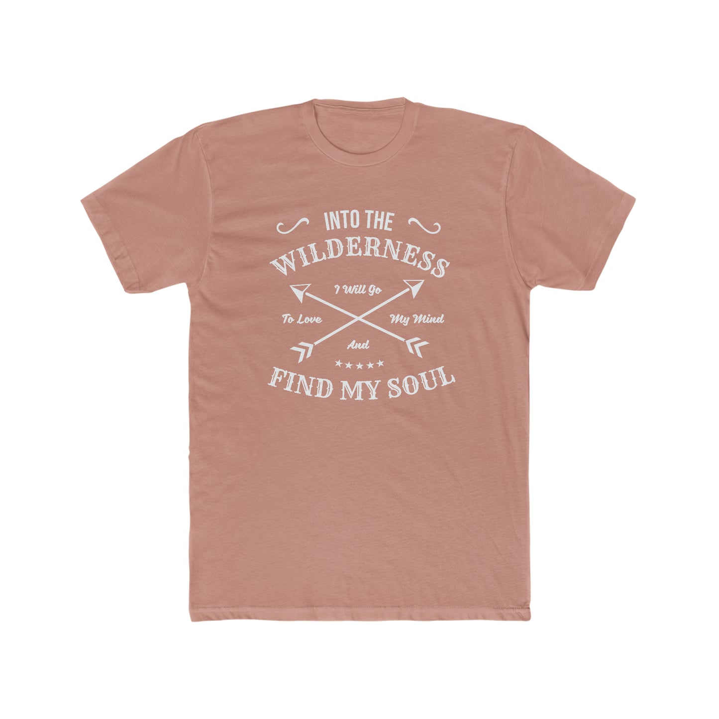 Into The Wilderness I Will Go... - Men's Cotton Crew Tee