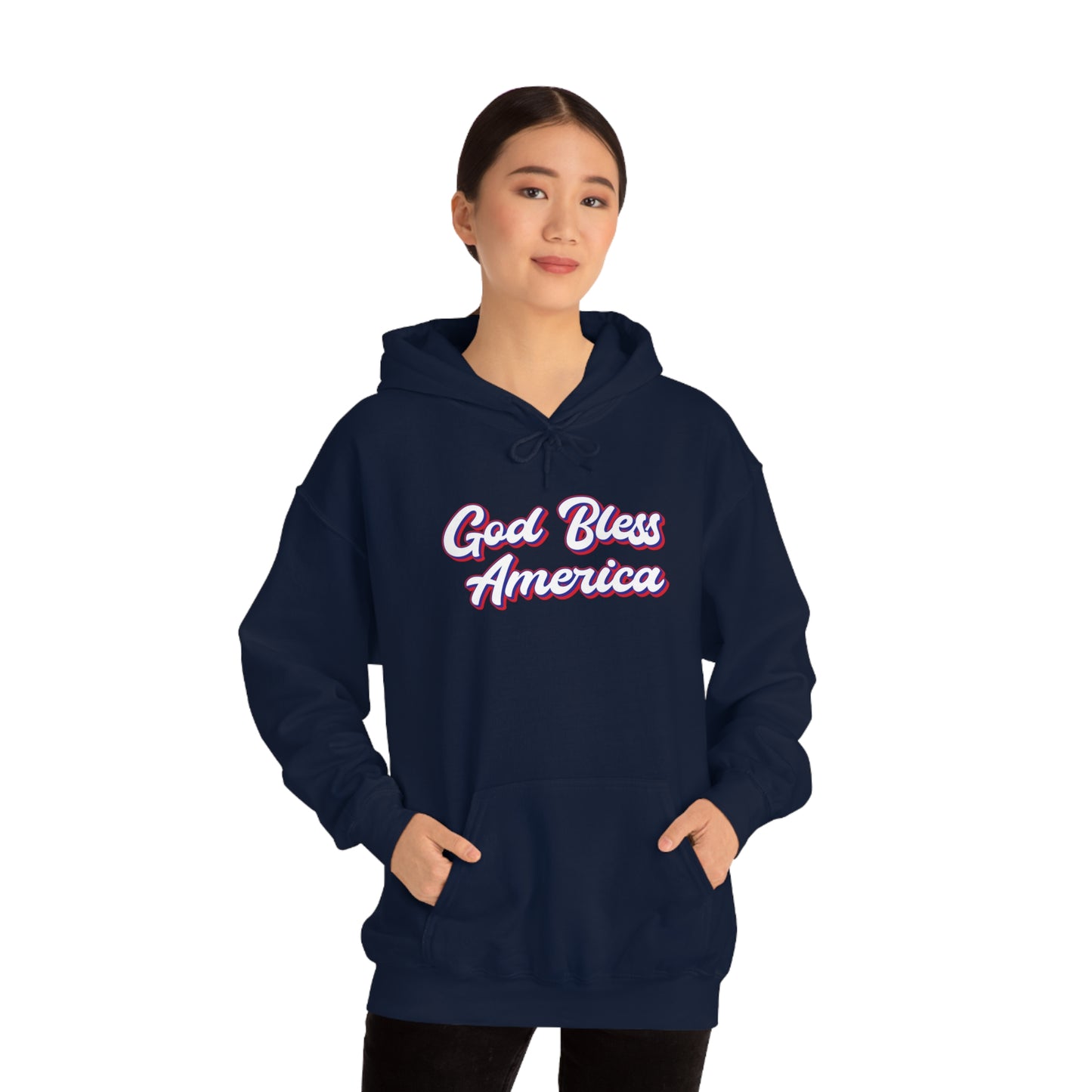 God Bless America - Unisex Hooded Sweatshirt