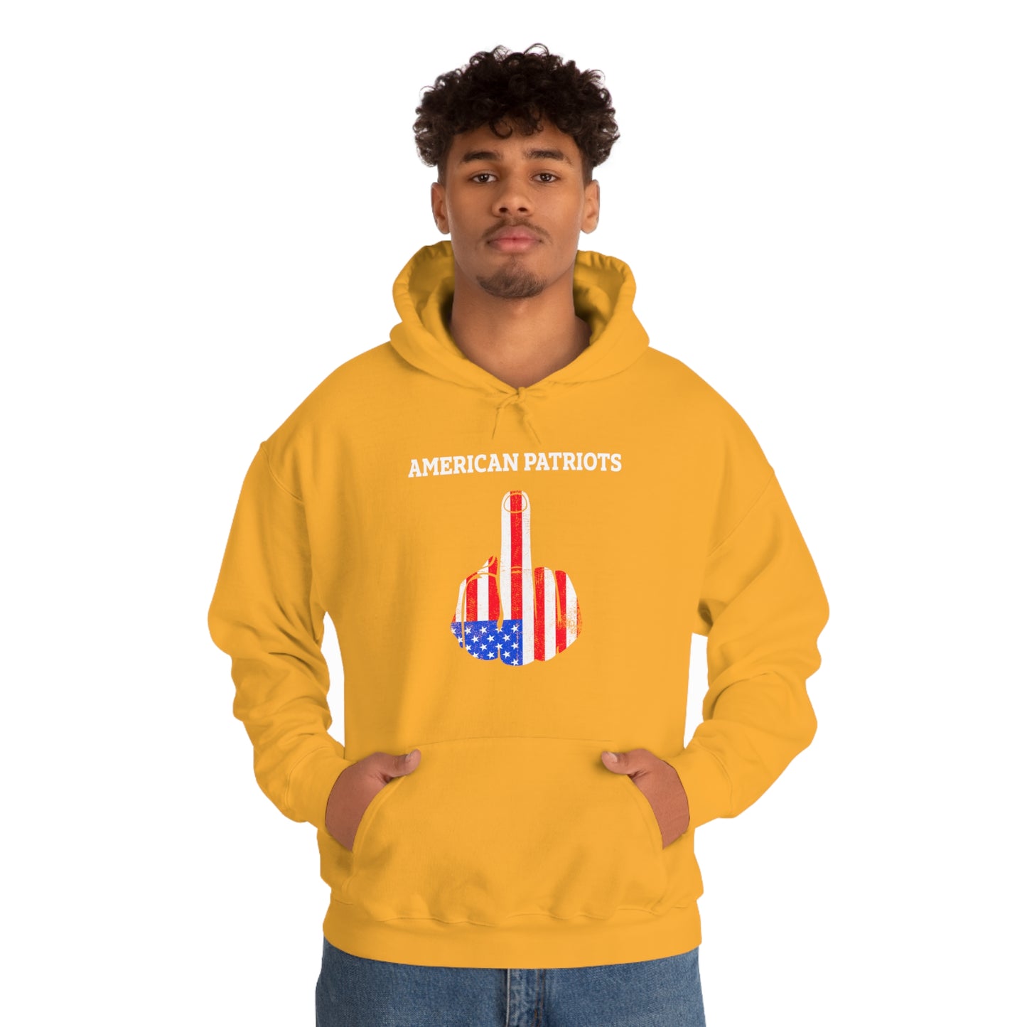 On Behalf Of American Patriots - Unisex Hooded Sweatshirt