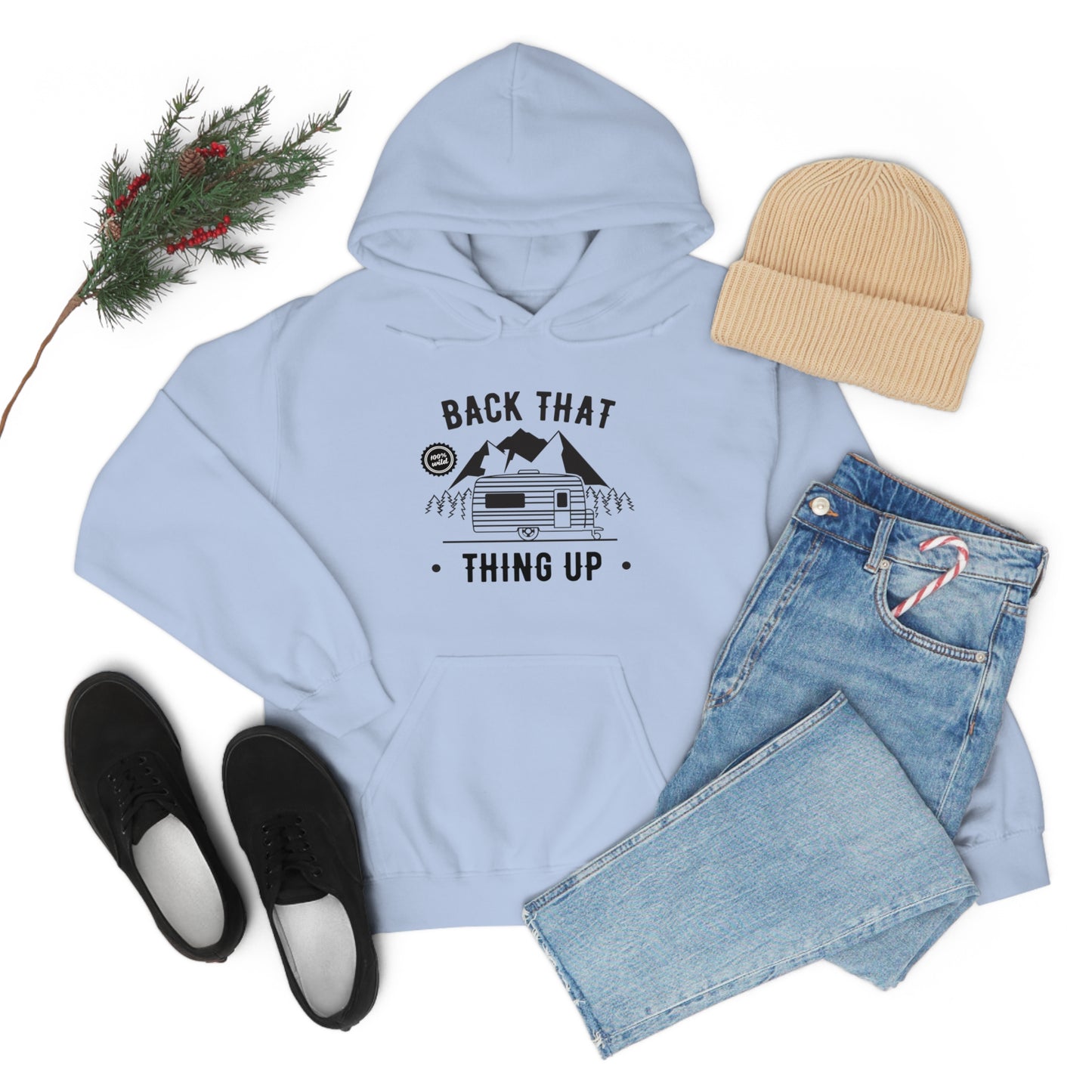 Back That Thing Up - Unisex Hooded Sweatshirt