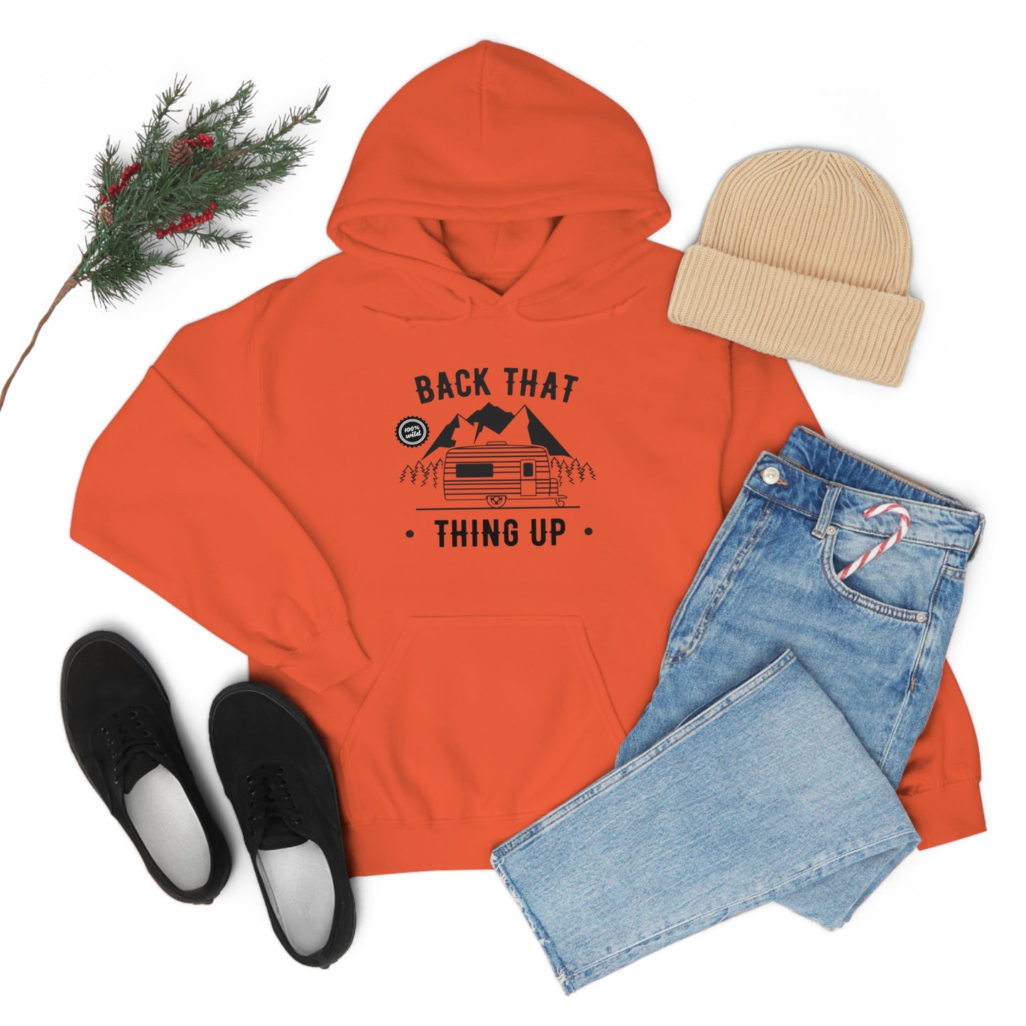 Back That Thing Up - Unisex Hooded Sweatshirt