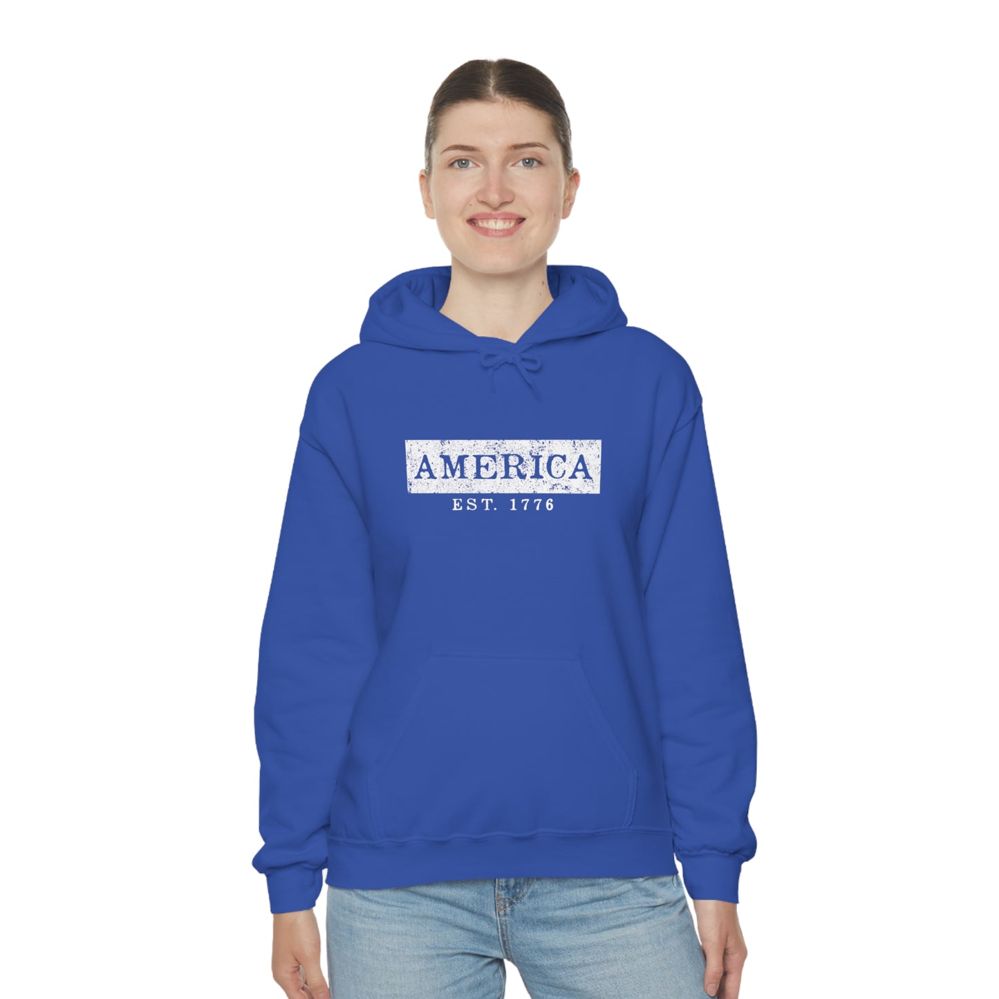 America EST 1776 - Unisex Hooded Sweatshirt