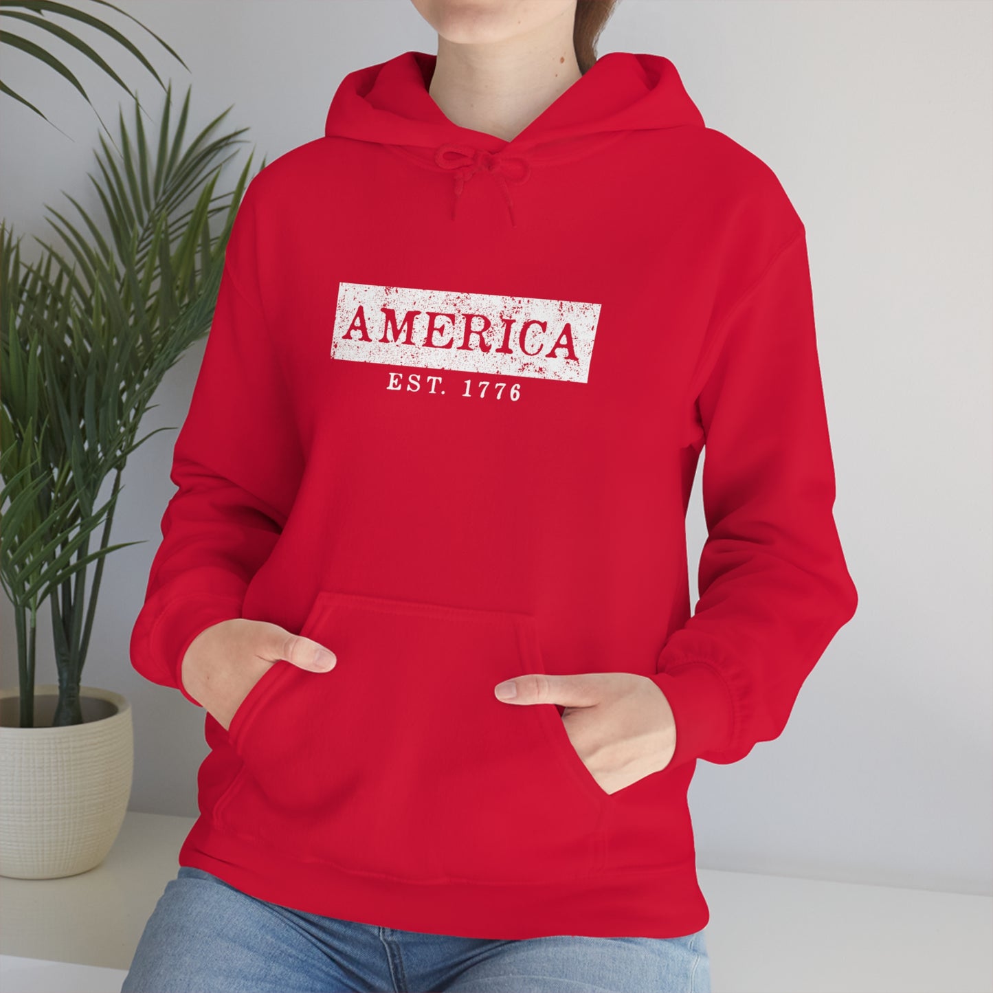 America EST 1776 - Unisex Hooded Sweatshirt