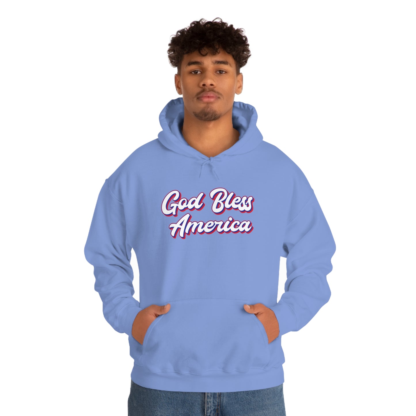 God Bless America - Unisex Hooded Sweatshirt