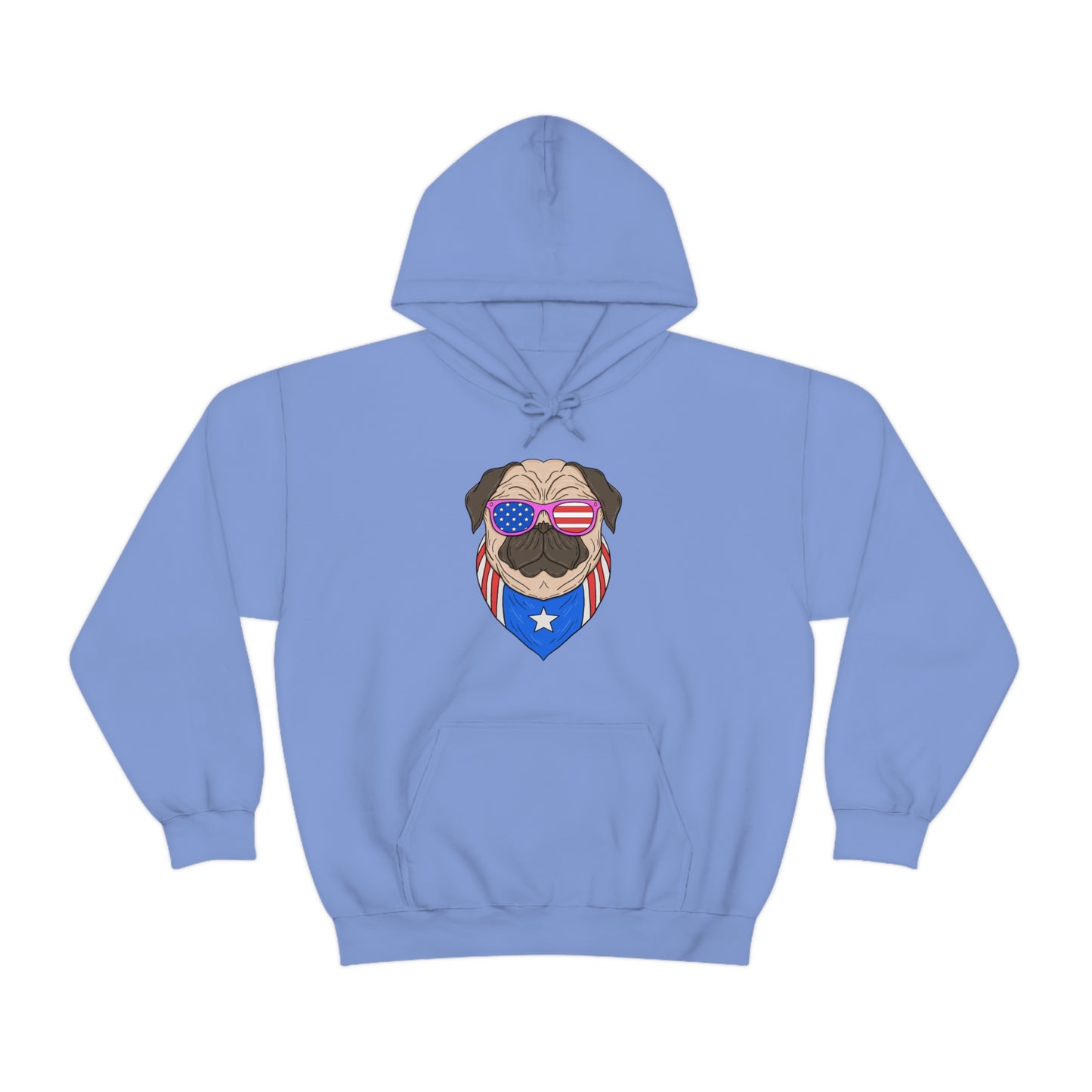 American Pug - Unisex Hooded Sweatshirt