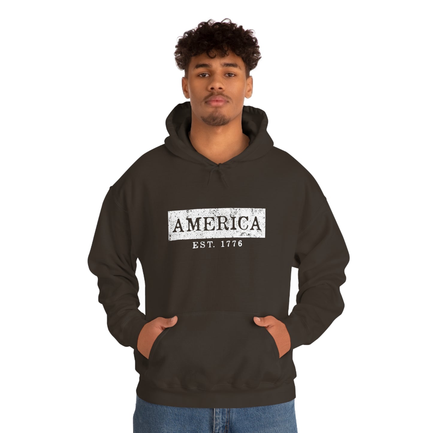 America EST 1776 - Unisex Hooded Sweatshirt
