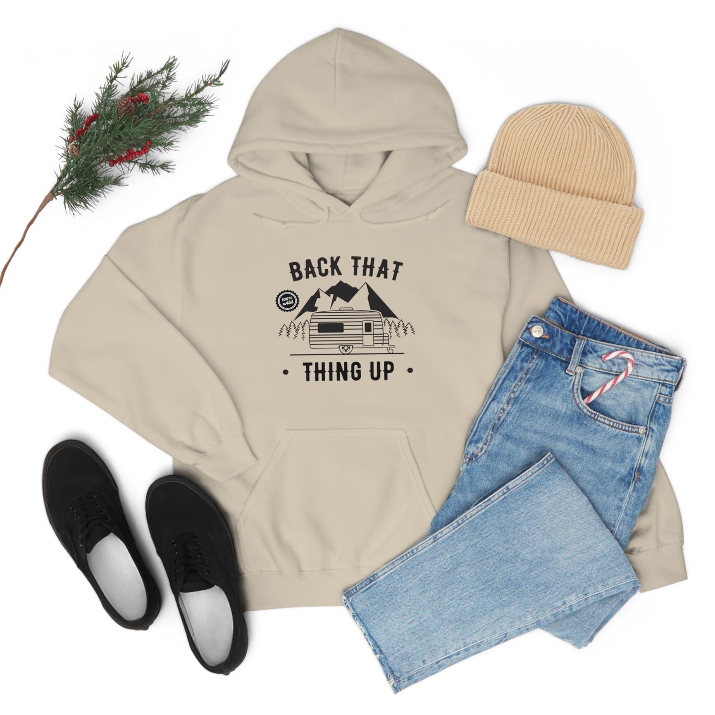 Back That Thing Up - Unisex Hooded Sweatshirt