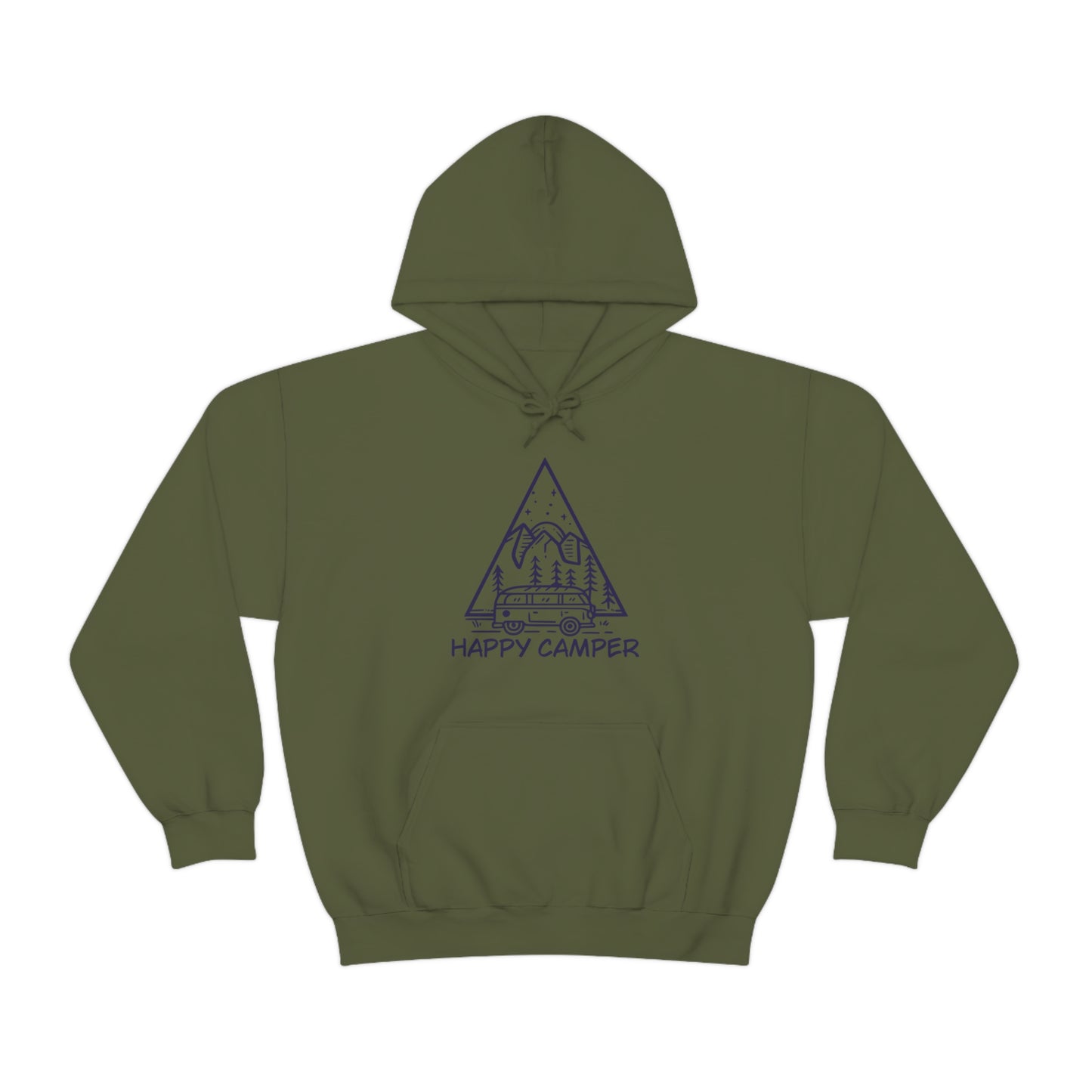 Happy Camper - Unisex Hooded Sweatshirt