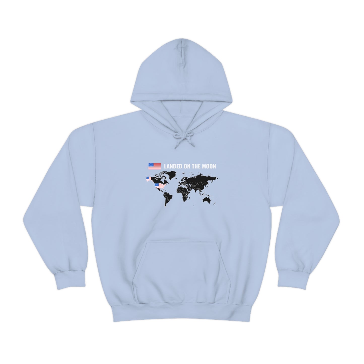 Landed On the Moon - Unisex Hooded Sweatshirt