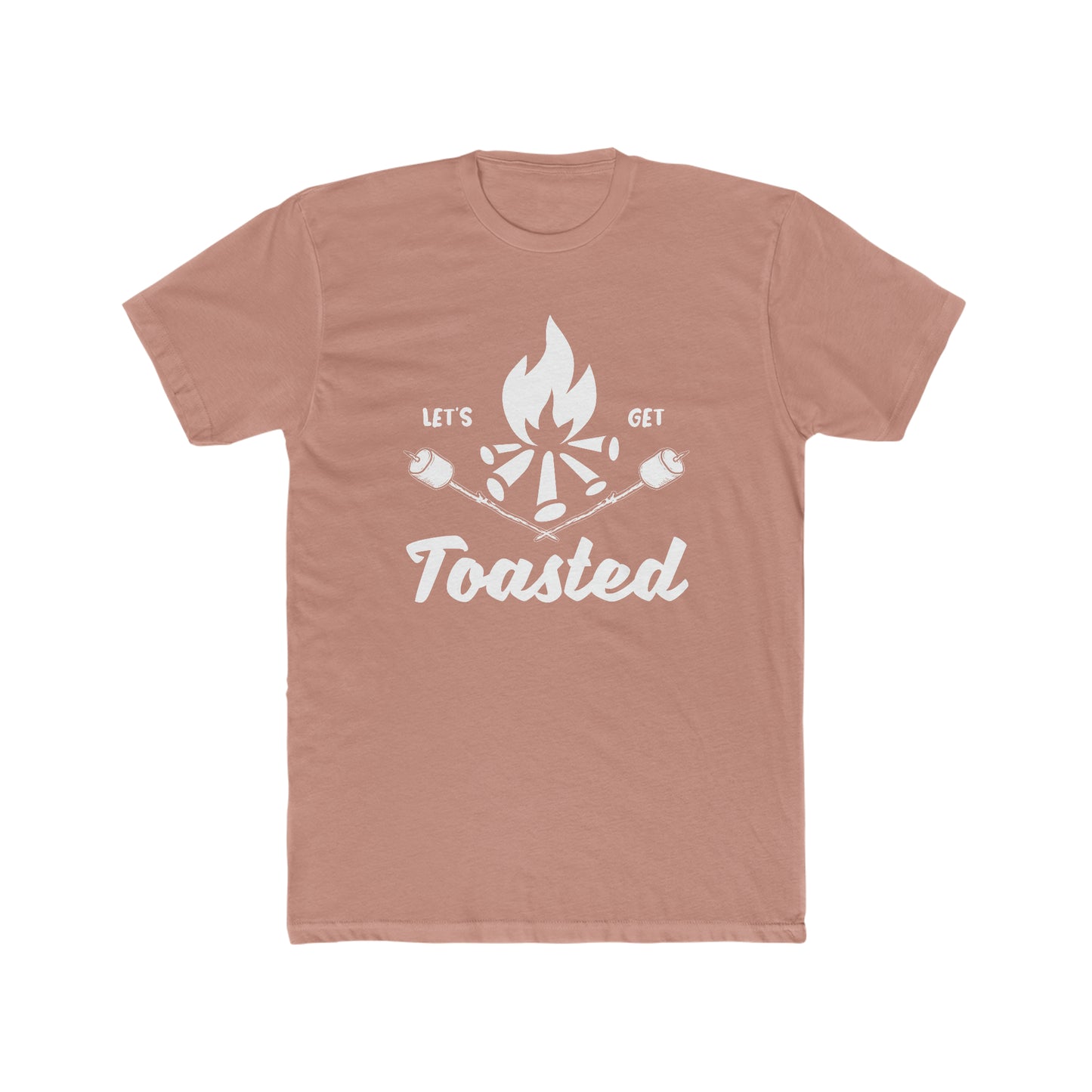 Let's Get Toasted - Men's Cotton Crew Tee