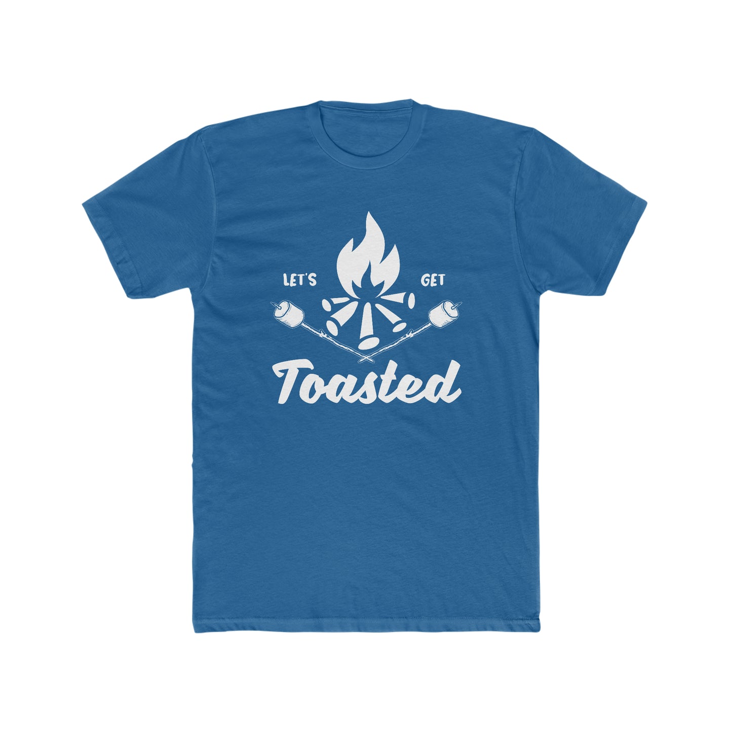 Let's Get Toasted - Men's Cotton Crew Tee