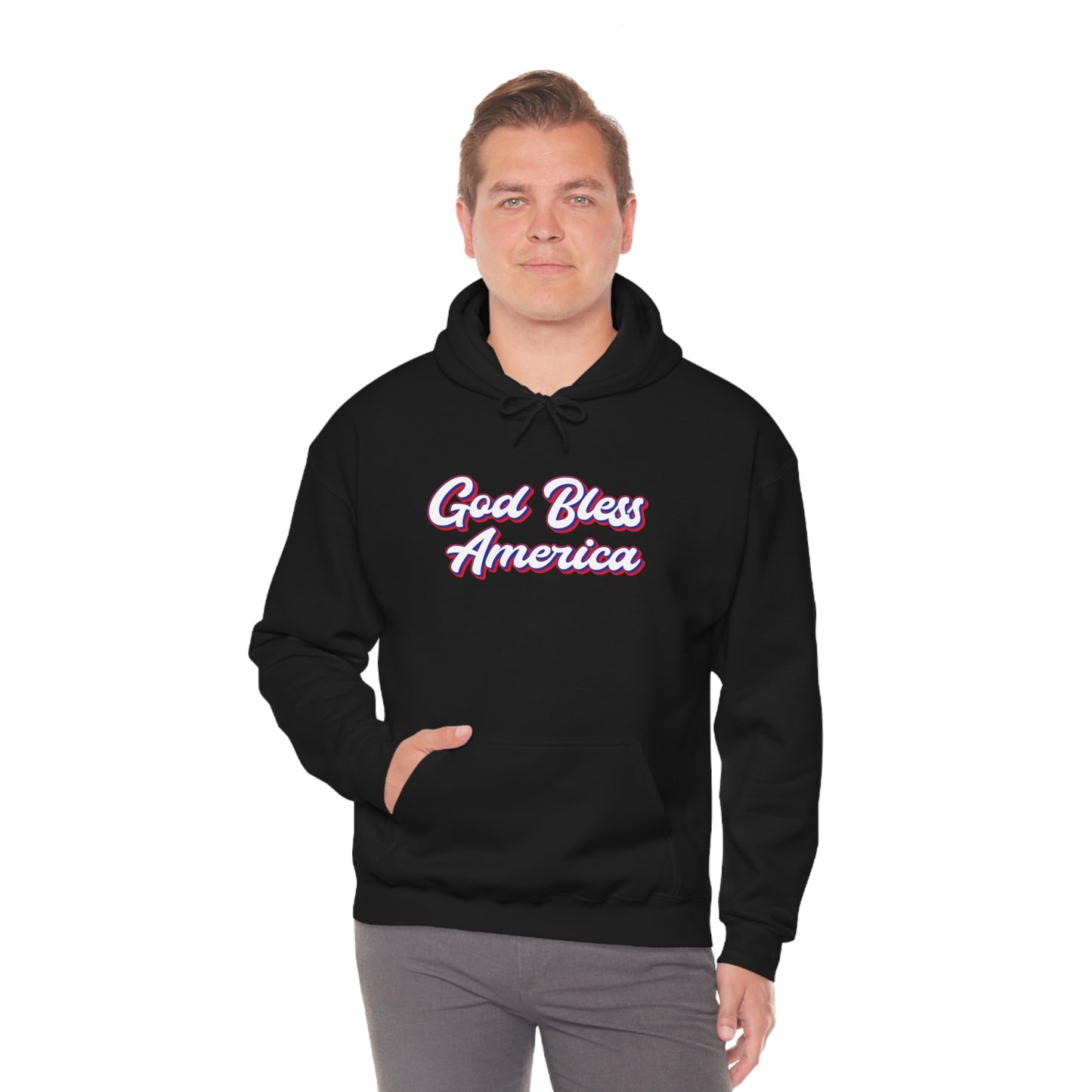 God Bless America - Unisex Hooded Sweatshirt