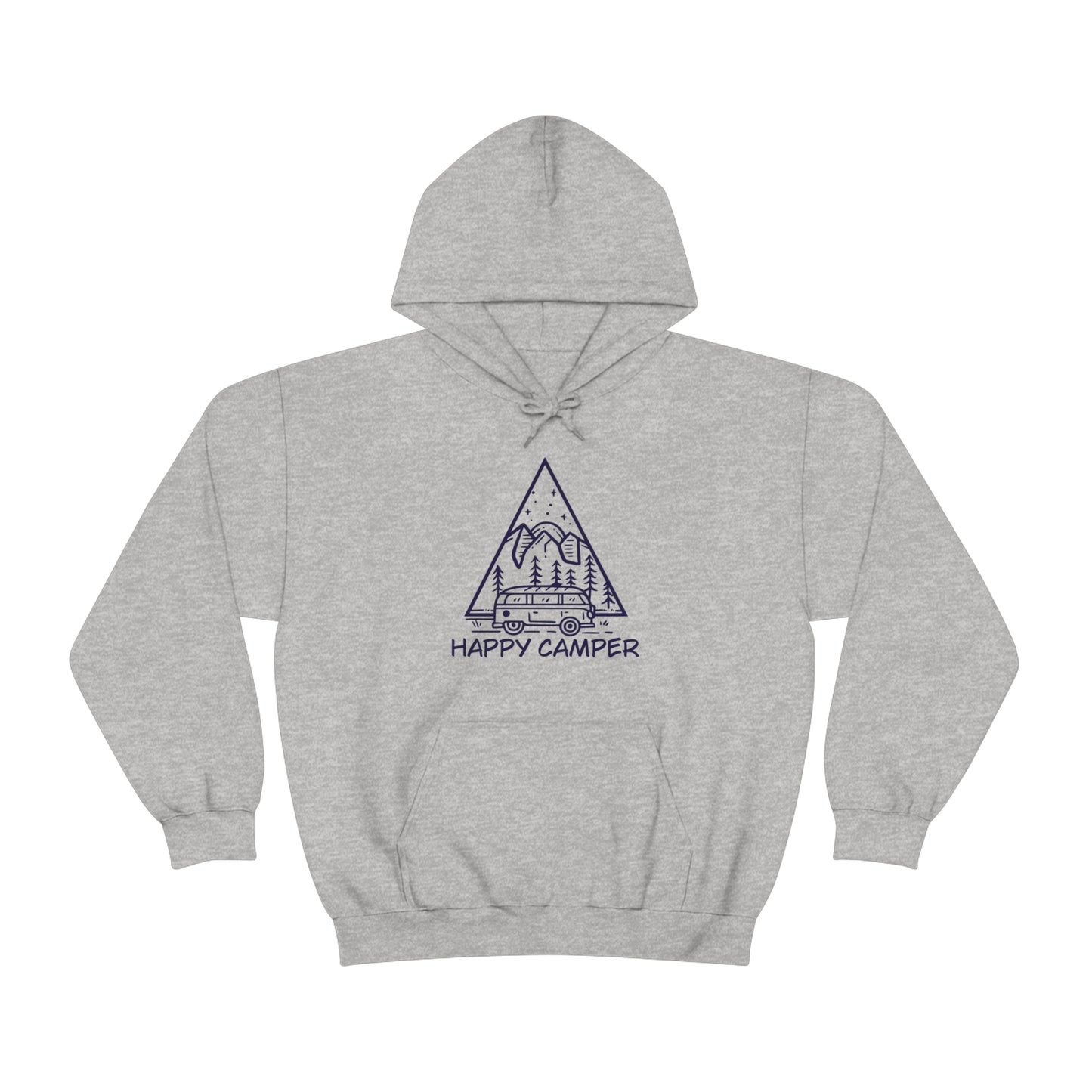 Happy Camper - Unisex Hooded Sweatshirt