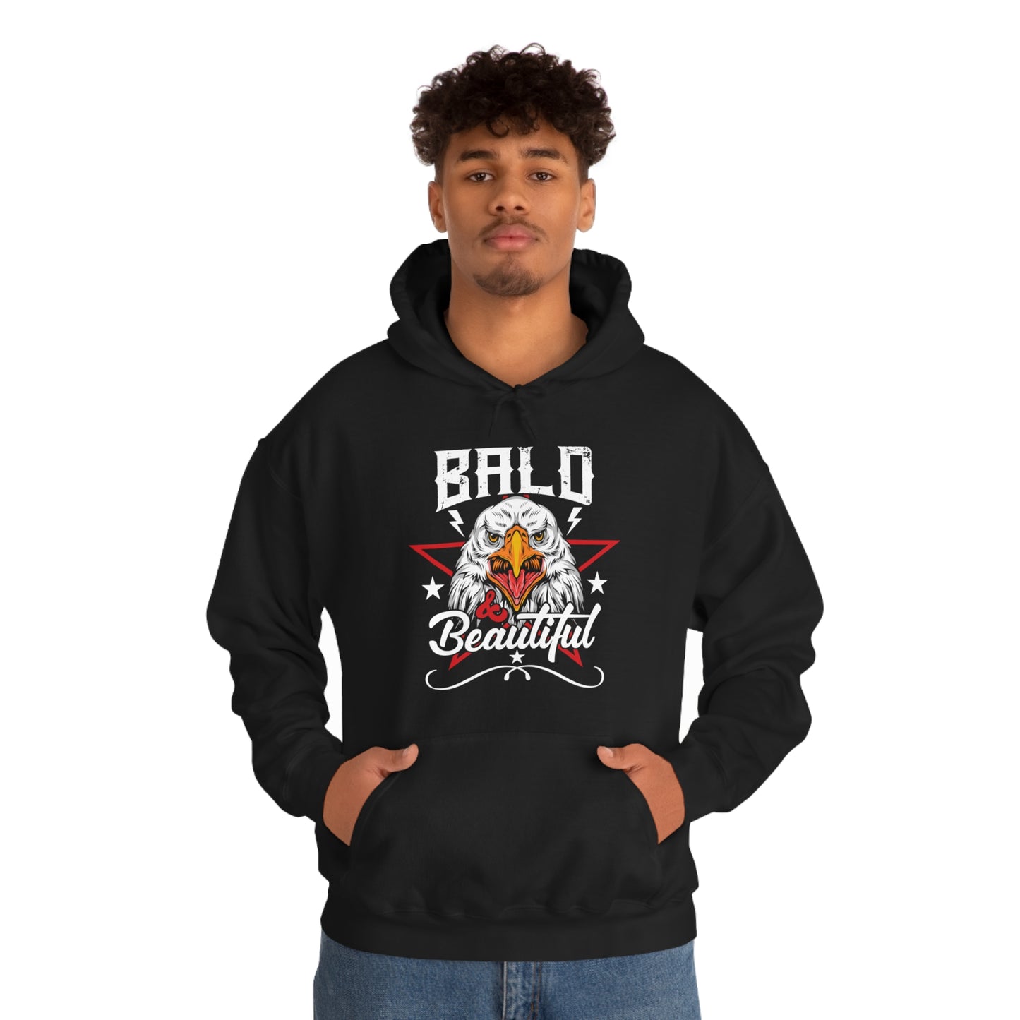 Bald And Beautiful - Unisex Hooded Sweatshirt