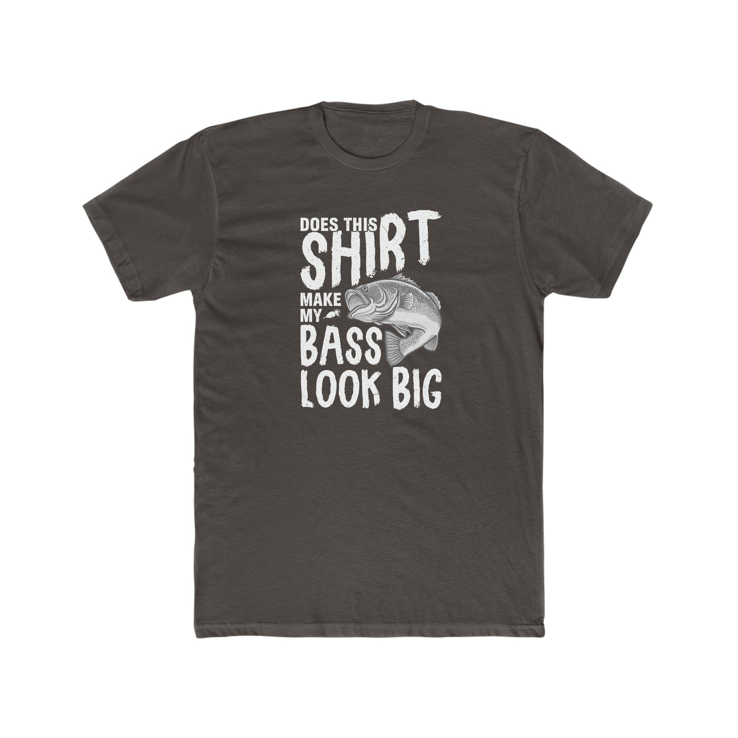 Does This Make My Bass Look Big - Men's Cotton Crew Tee