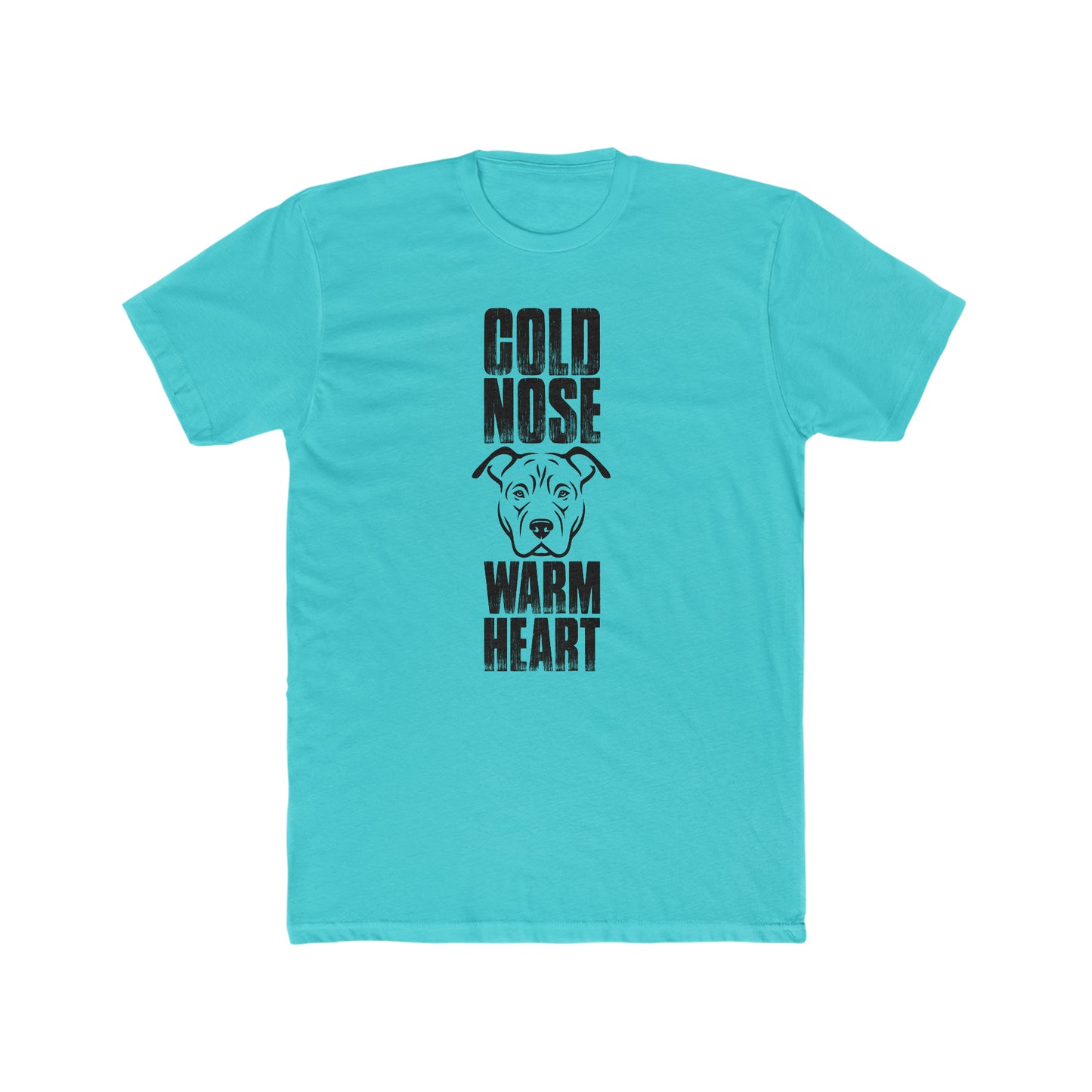 Cold Nose Warm Heart - Men's Cotton Crew Tee