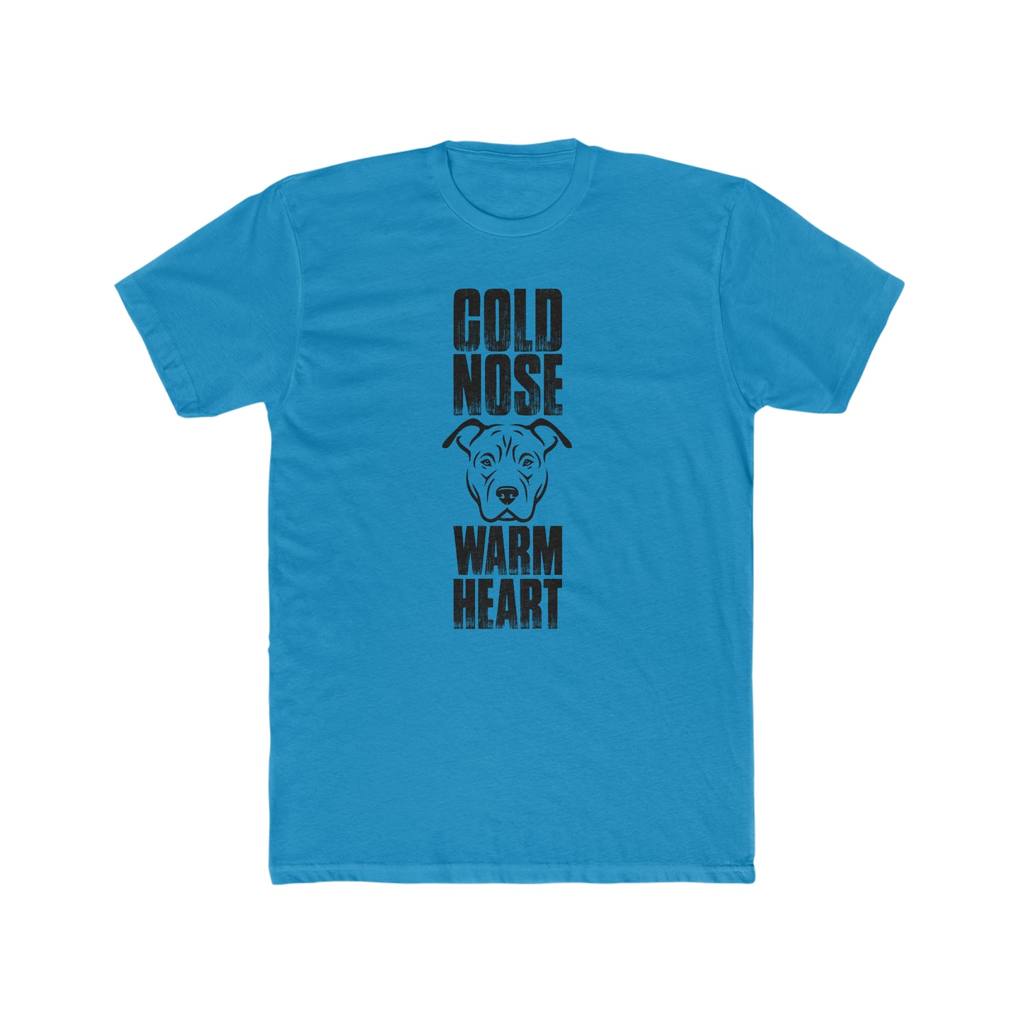 Cold Nose Warm Heart - Men's Cotton Crew Tee