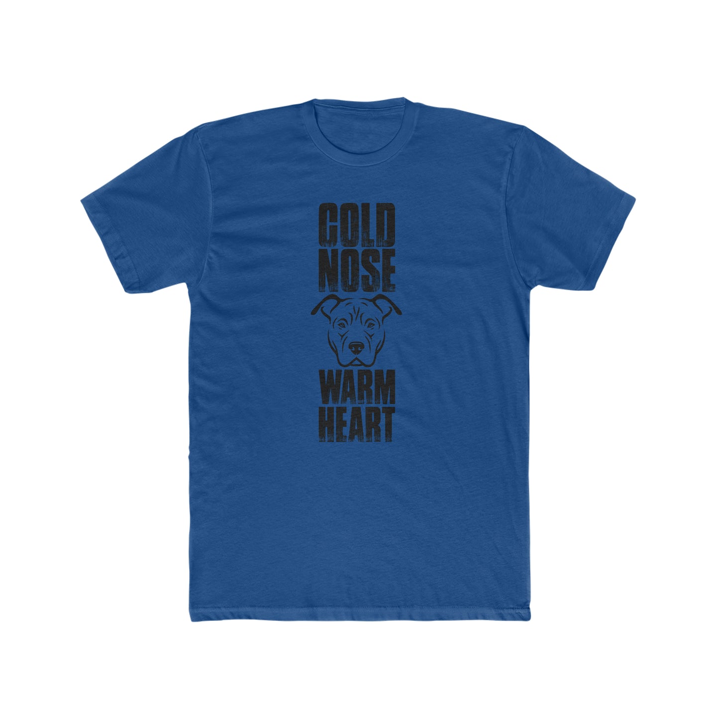 Cold Nose Warm Heart - Men's Cotton Crew Tee