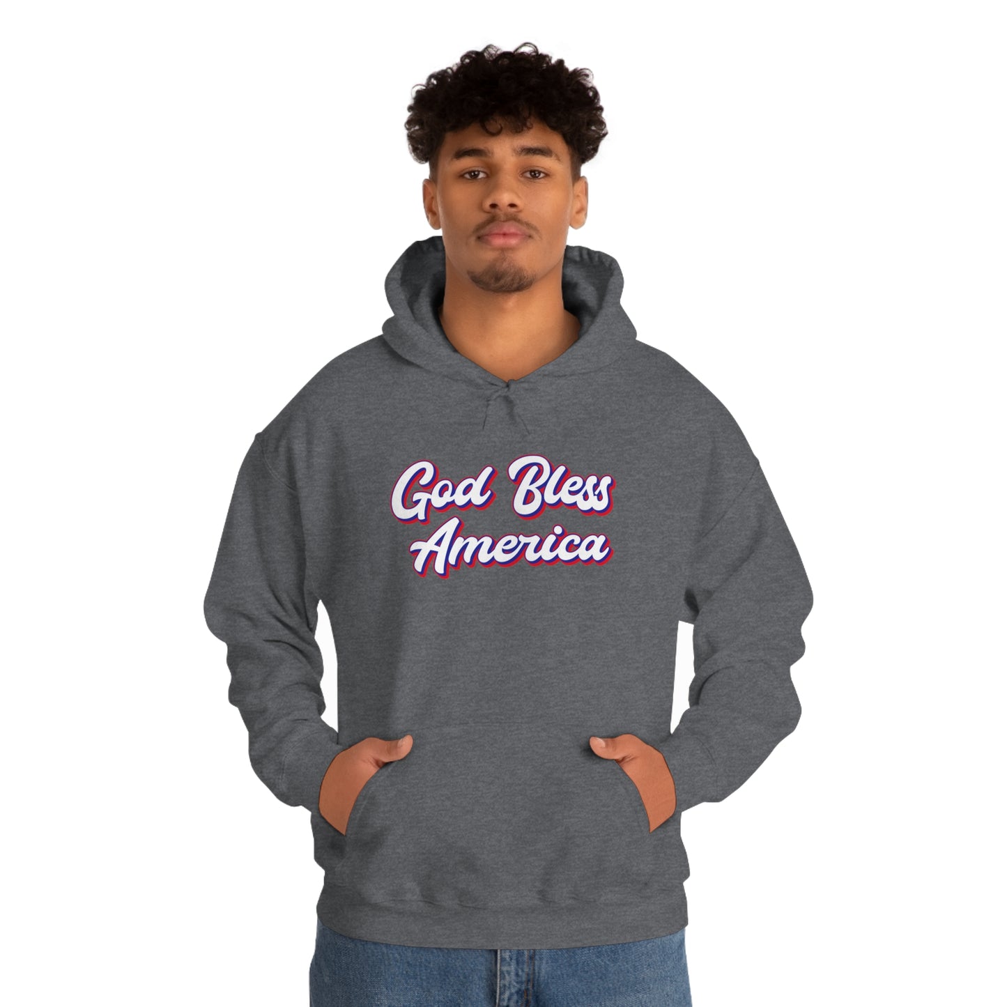 God Bless America - Unisex Hooded Sweatshirt
