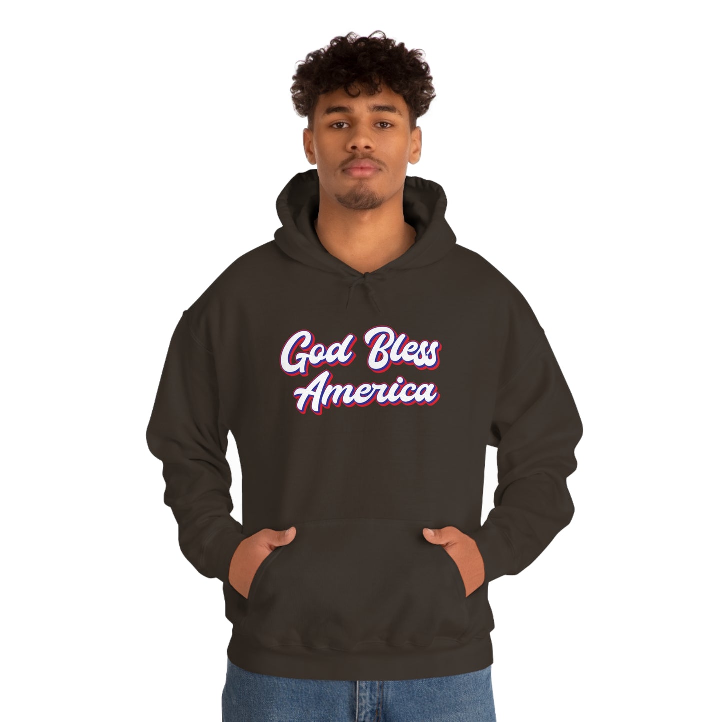 God Bless America - Unisex Hooded Sweatshirt