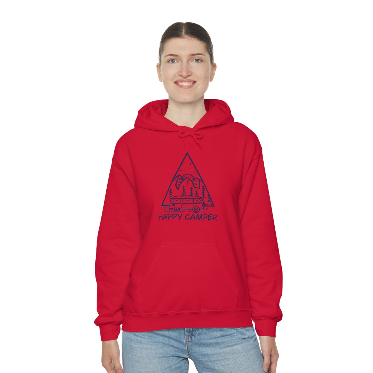 Happy Camper - Unisex Hooded Sweatshirt