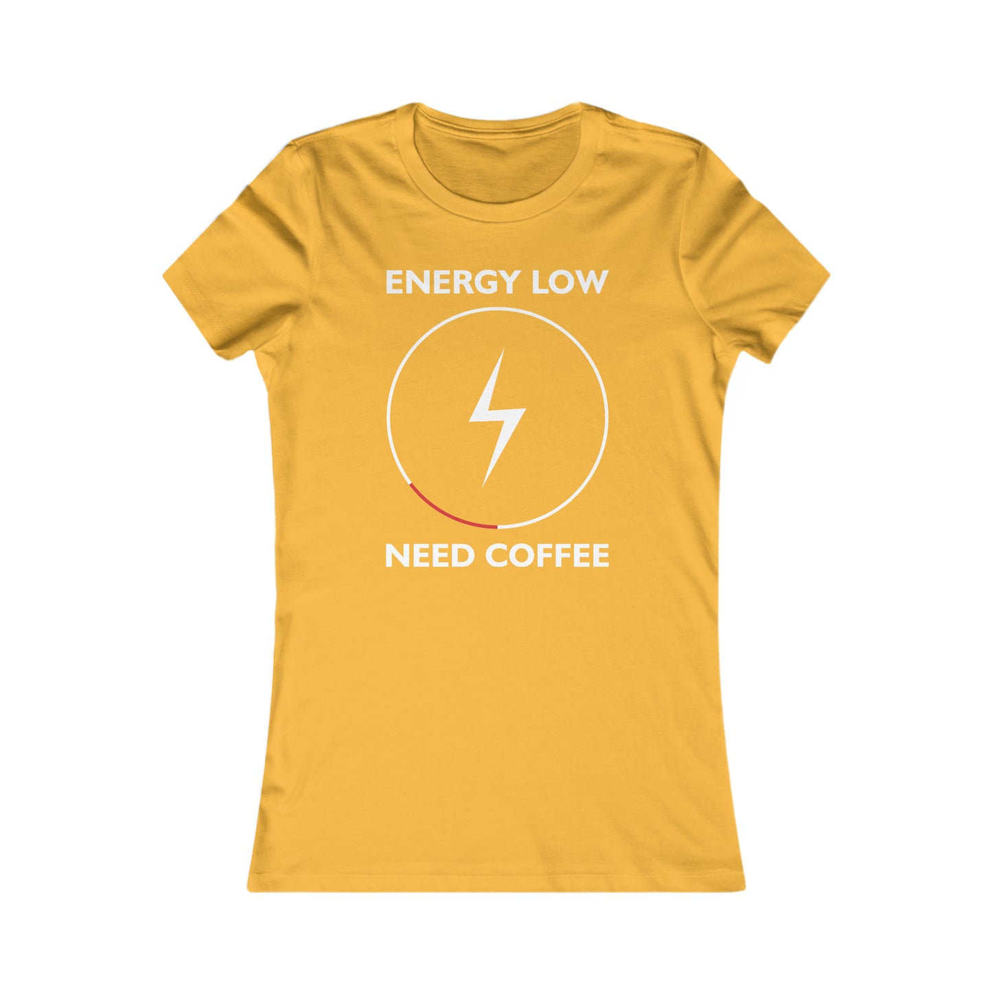 Energy Low Need Coffee - Women's Tee