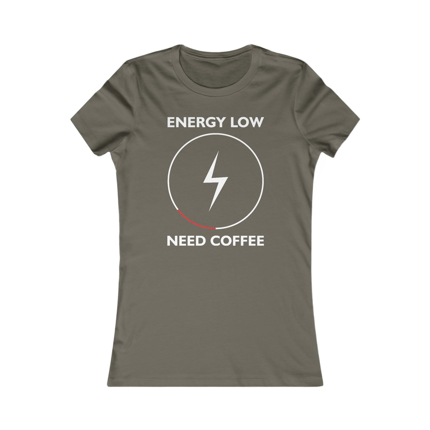 Energy Low Need Coffee - Women's Tee