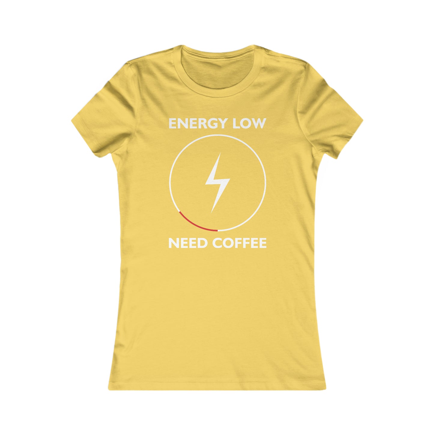 Energy Low Need Coffee - Women's Tee