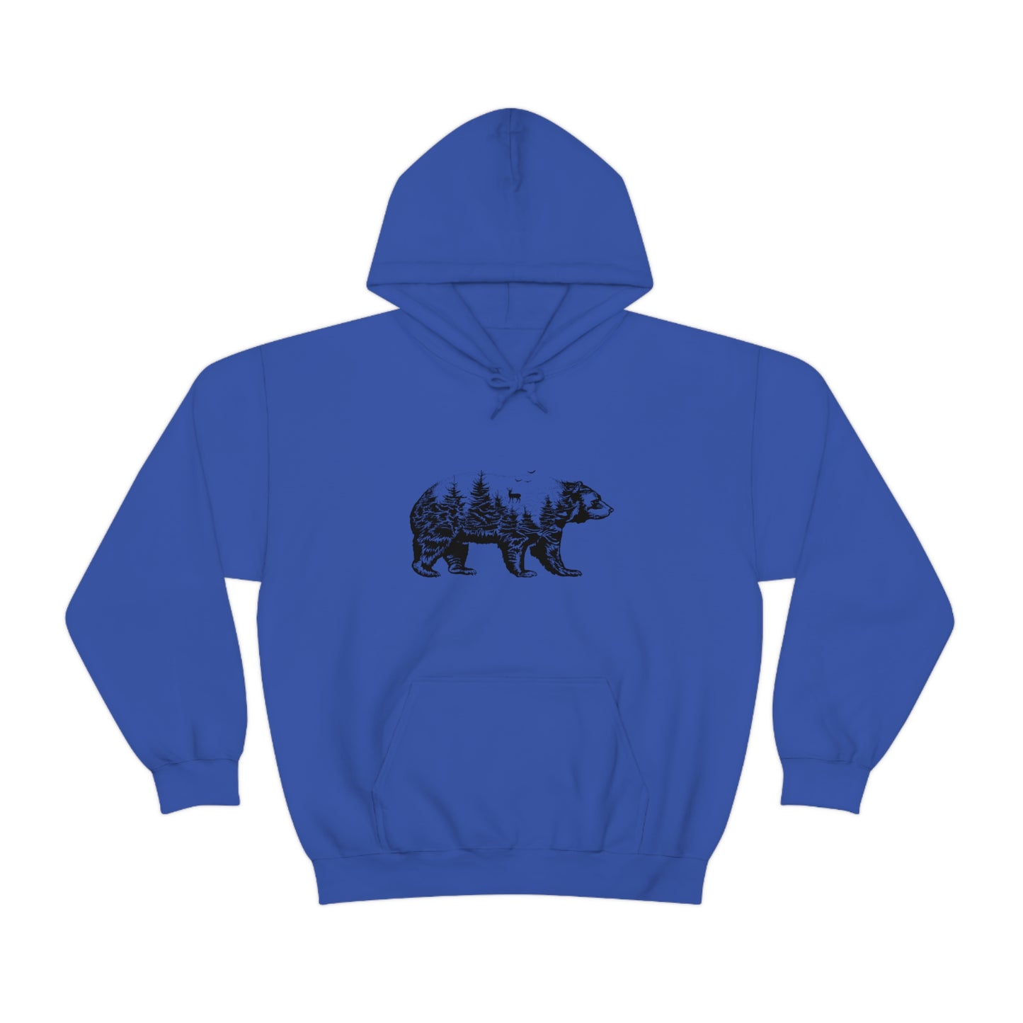 Bear Graphic - Unisex Hooded Sweatshirt