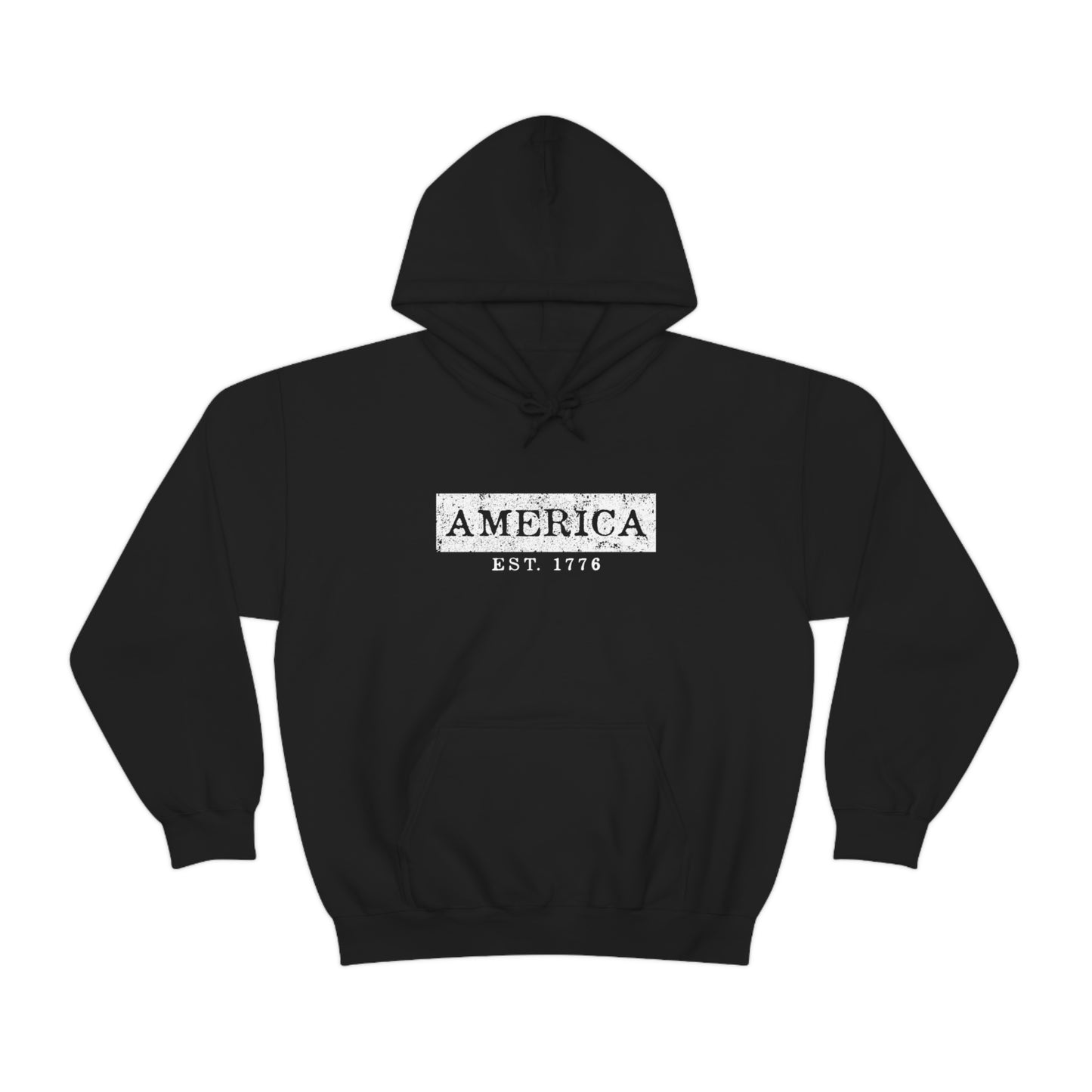 America EST 1776 - Unisex Hooded Sweatshirt