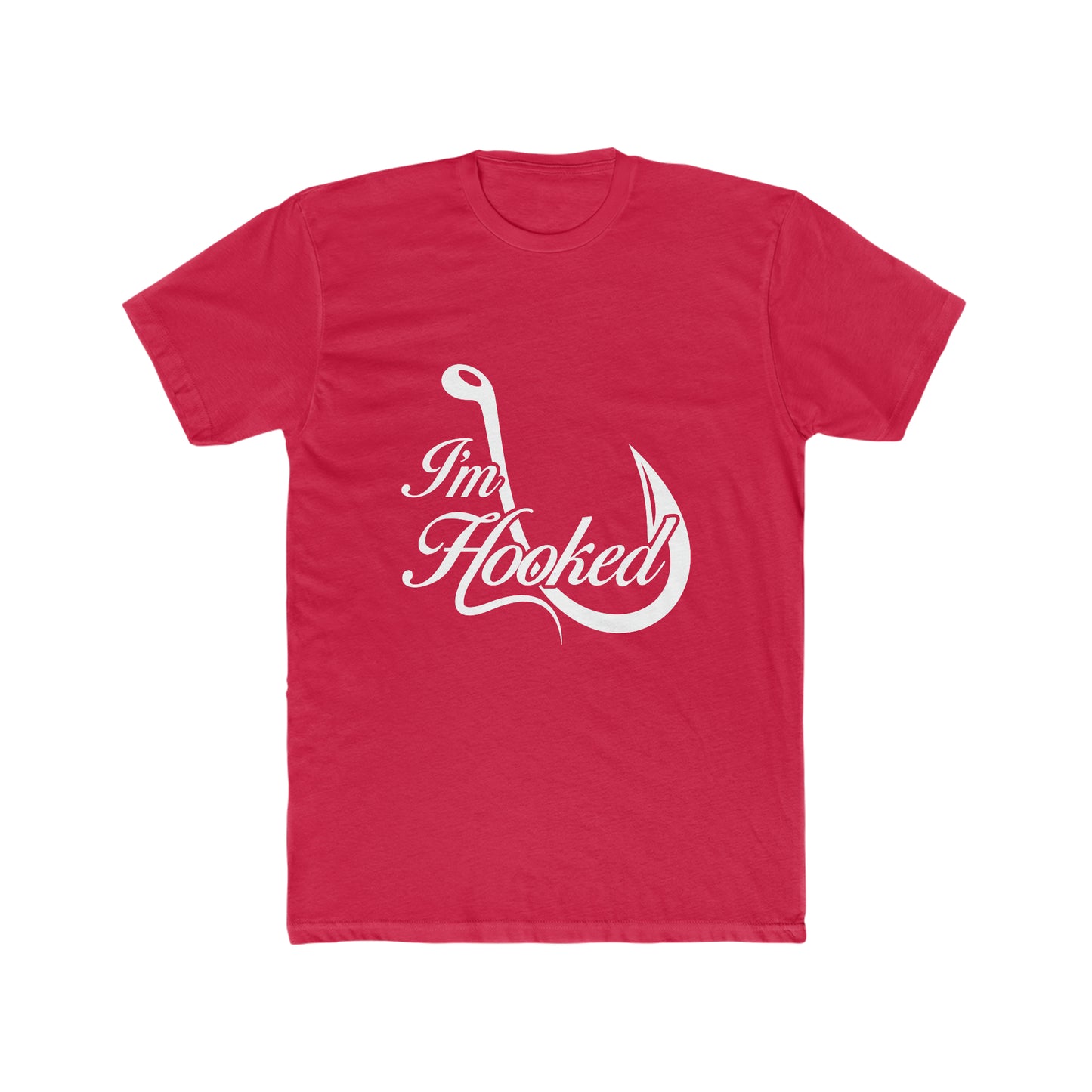 I'm Hooked - Men's Cotton Crew Tee