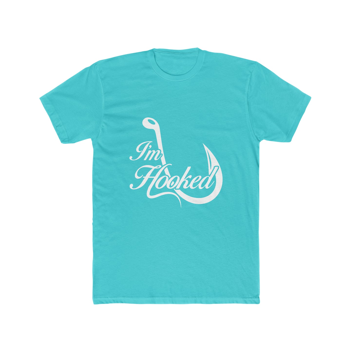 I'm Hooked - Men's Cotton Crew Tee