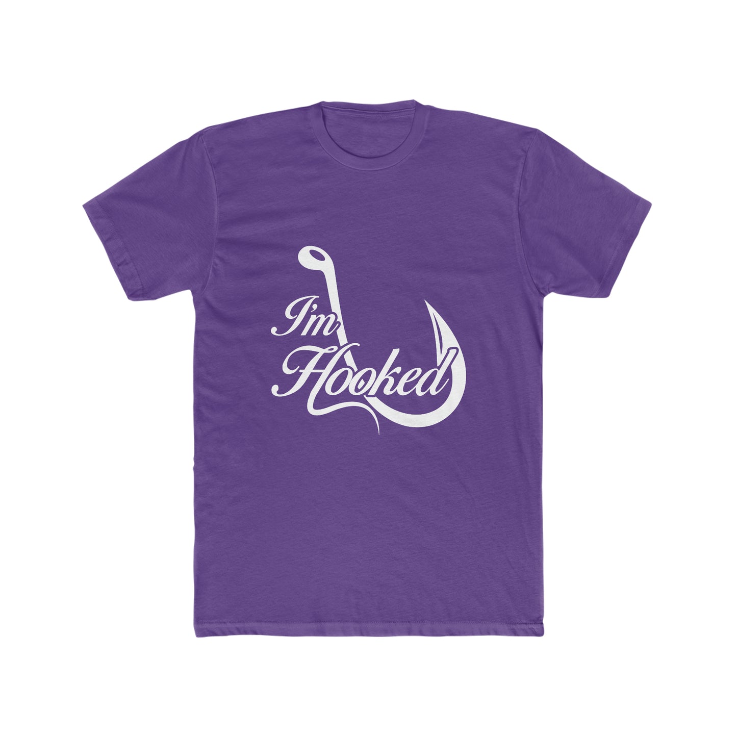 I'm Hooked - Men's Cotton Crew Tee