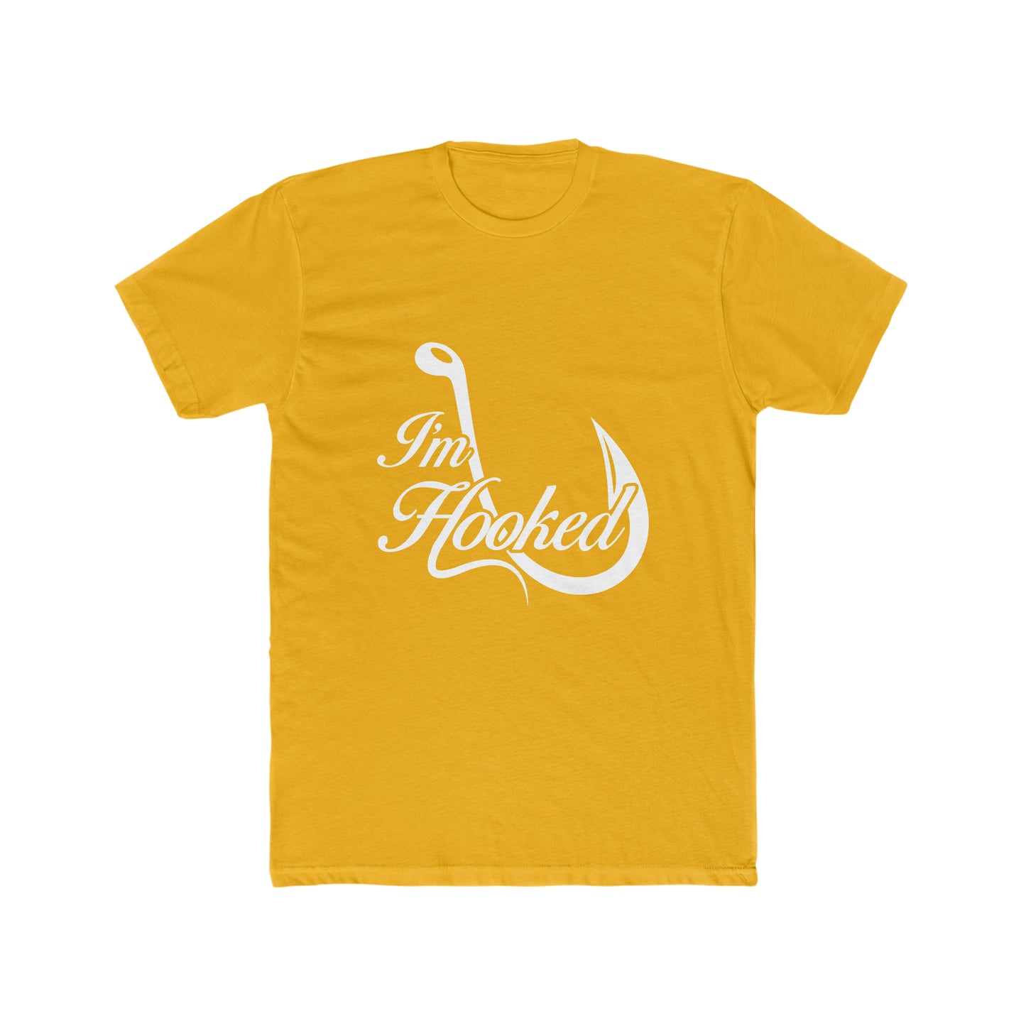 I'm Hooked - Men's Cotton Crew Tee