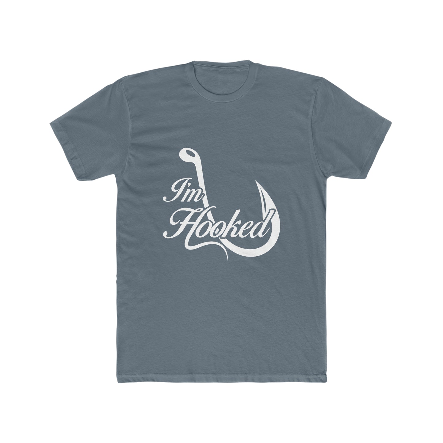 I'm Hooked - Men's Cotton Crew Tee