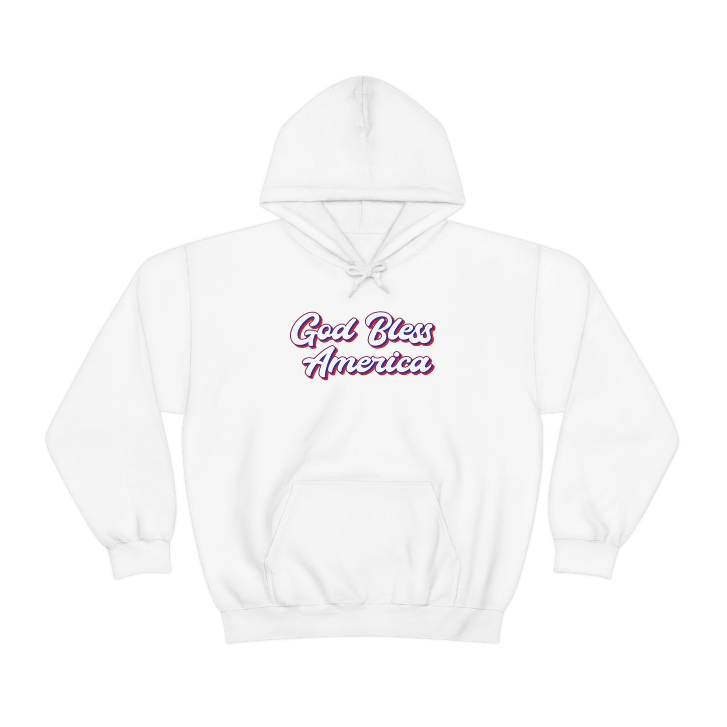 God Bless America - Unisex Hooded Sweatshirt