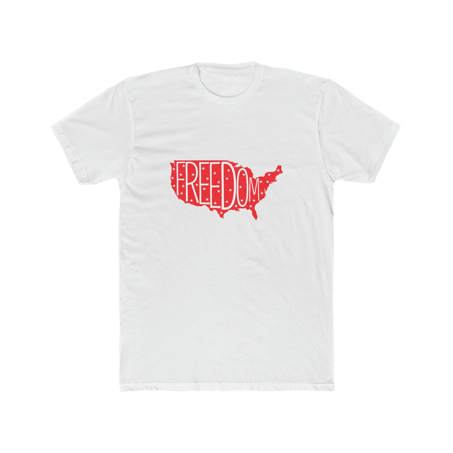 Freedom -  Men's Cotton Crew Tee