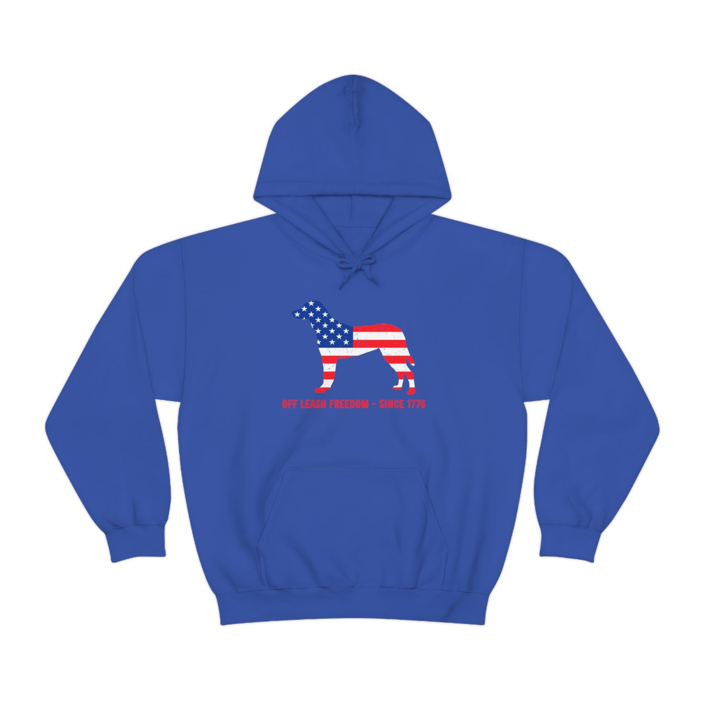 Off Leash Freedom - Unisex  Hooded Sweatshirt