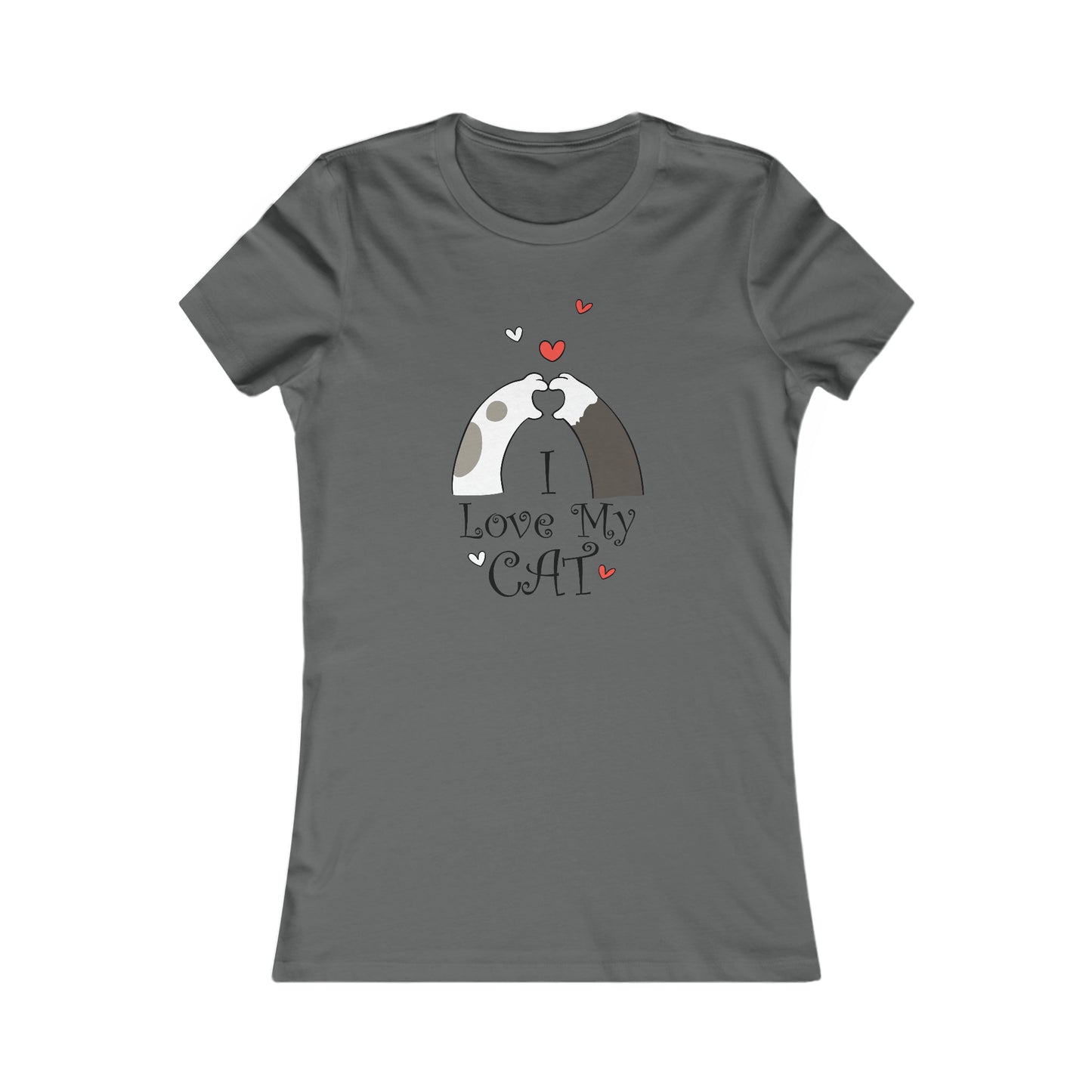 I Love My Cat  - Women's T-Shirt