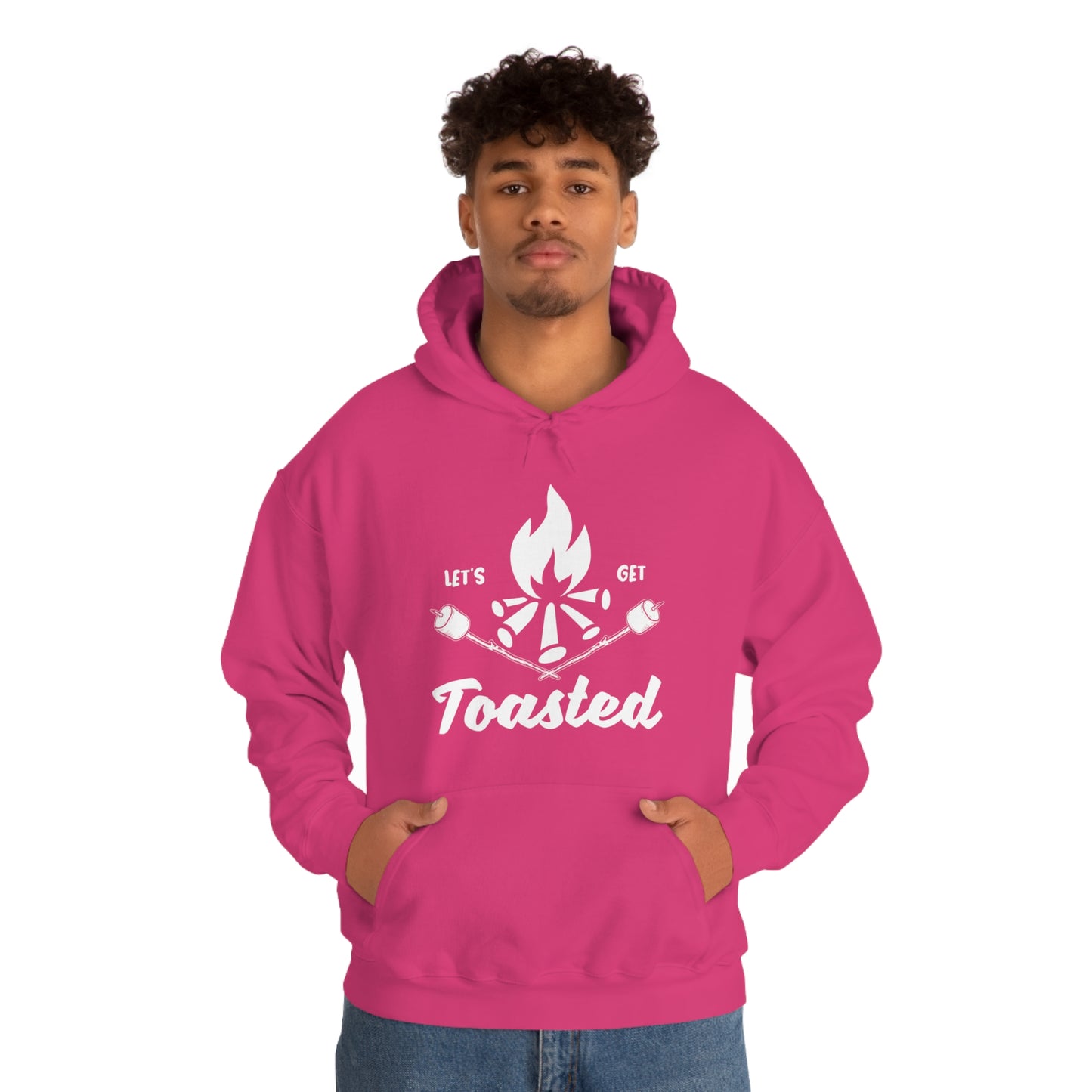 Let's Get Toasted - Unisex  Hooded Sweatshirt