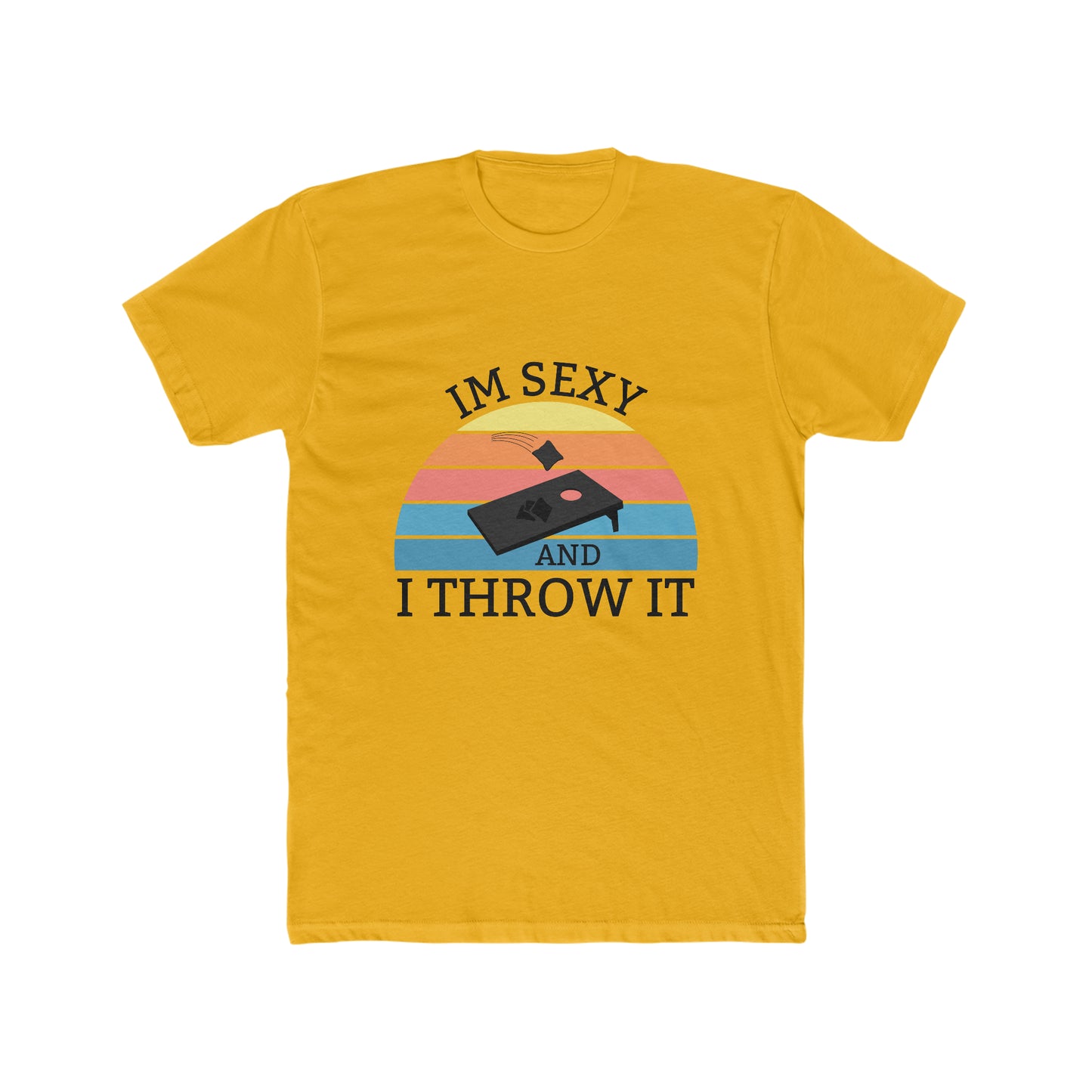 I'm Sexy and I Throw It - Men's Cotton Crew Tee