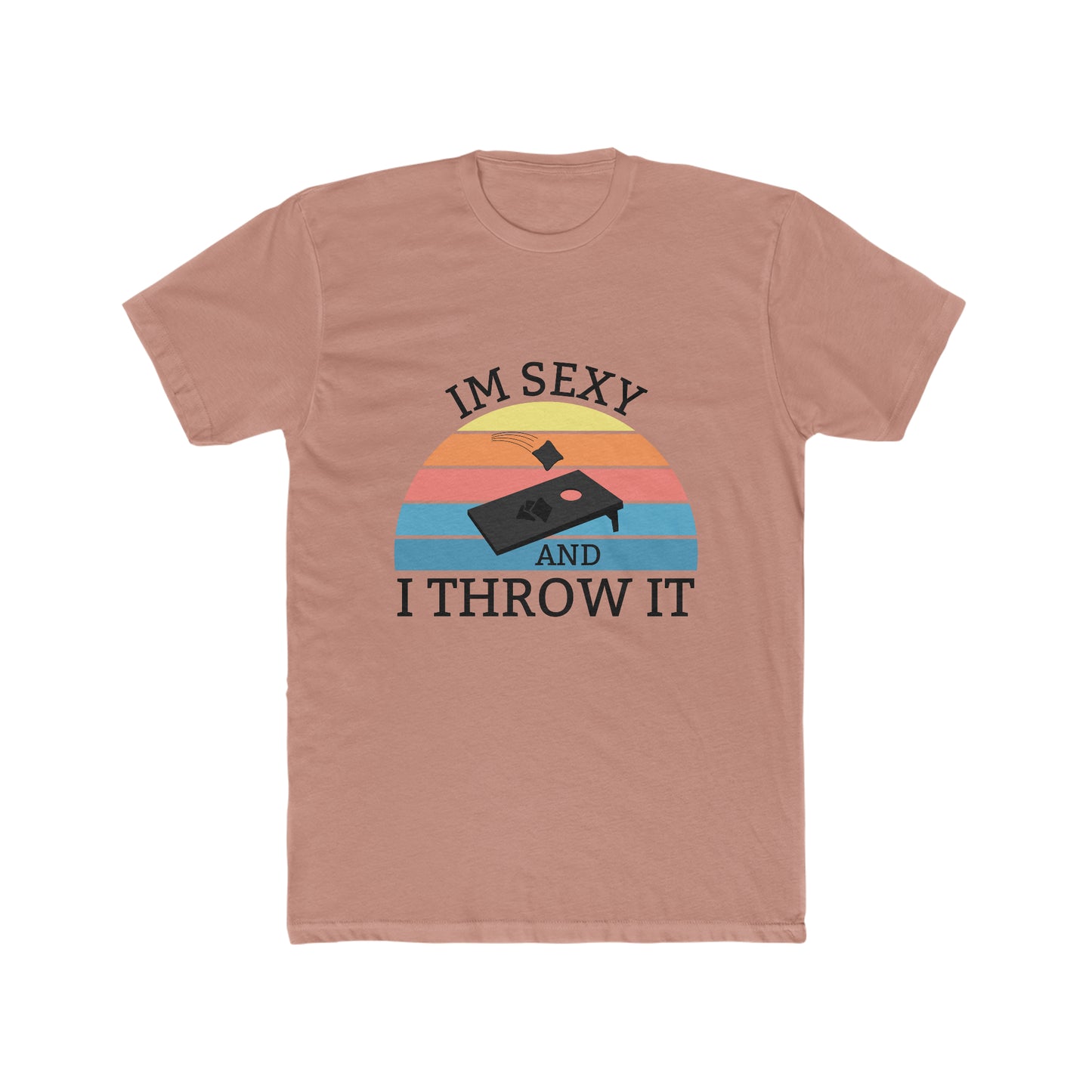 I'm Sexy and I Throw It - Men's Cotton Crew Tee