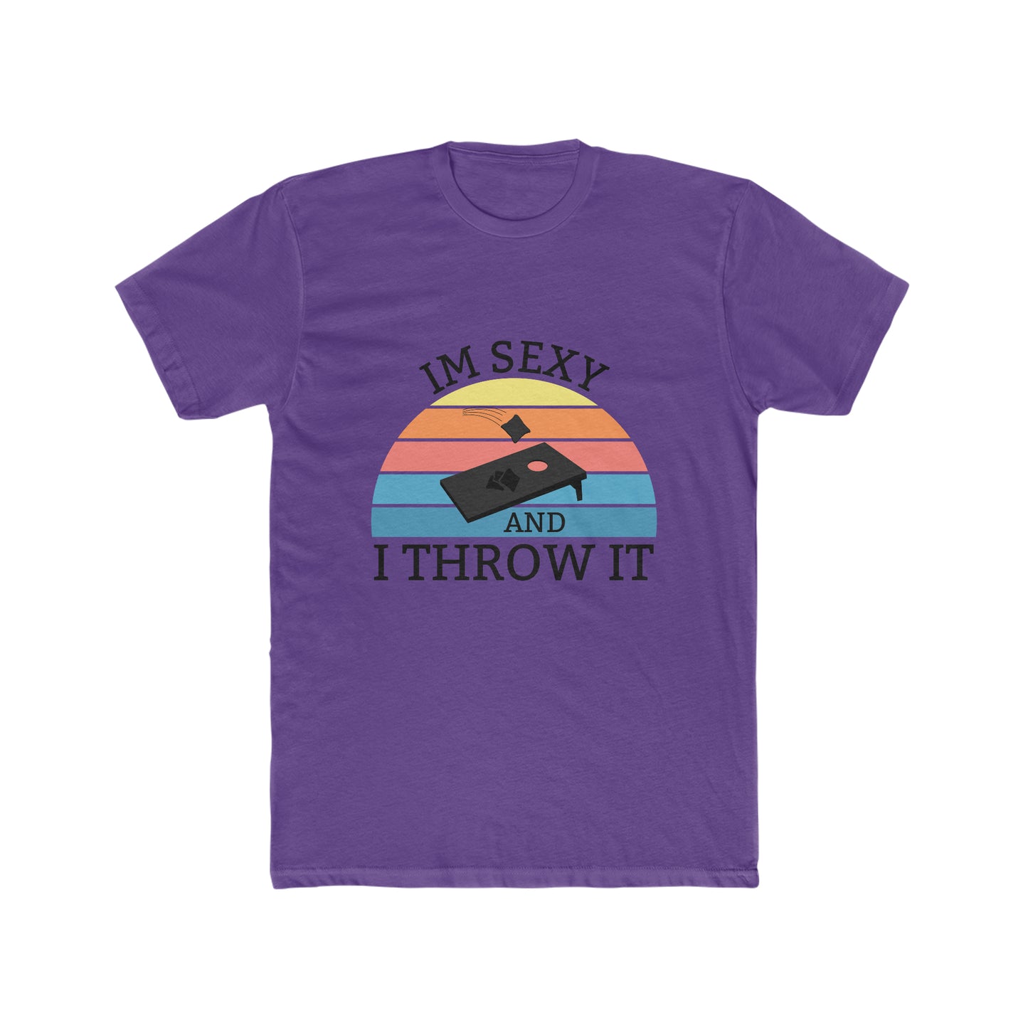 I'm Sexy and I Throw It - Men's Cotton Crew Tee