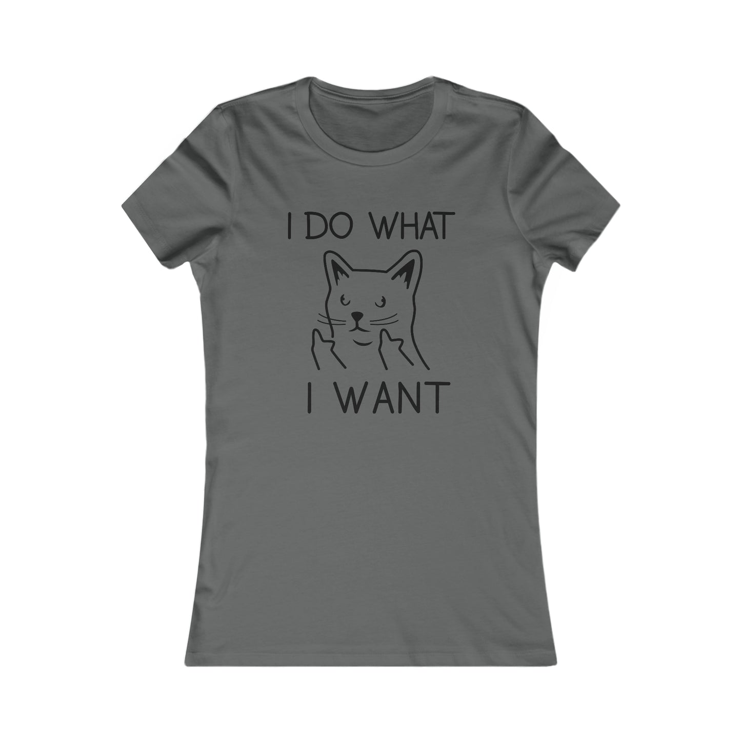 I Do What I Want - Cat - Women's T-Shirt