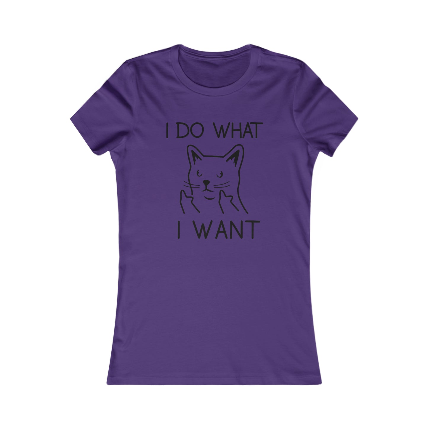 I Do What I Want - Cat - Women's T-Shirt