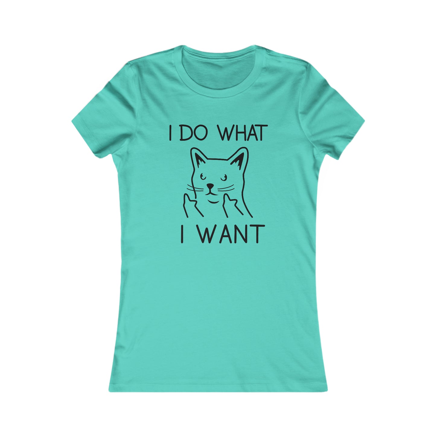 I Do What I Want - Cat - Women's T-Shirt