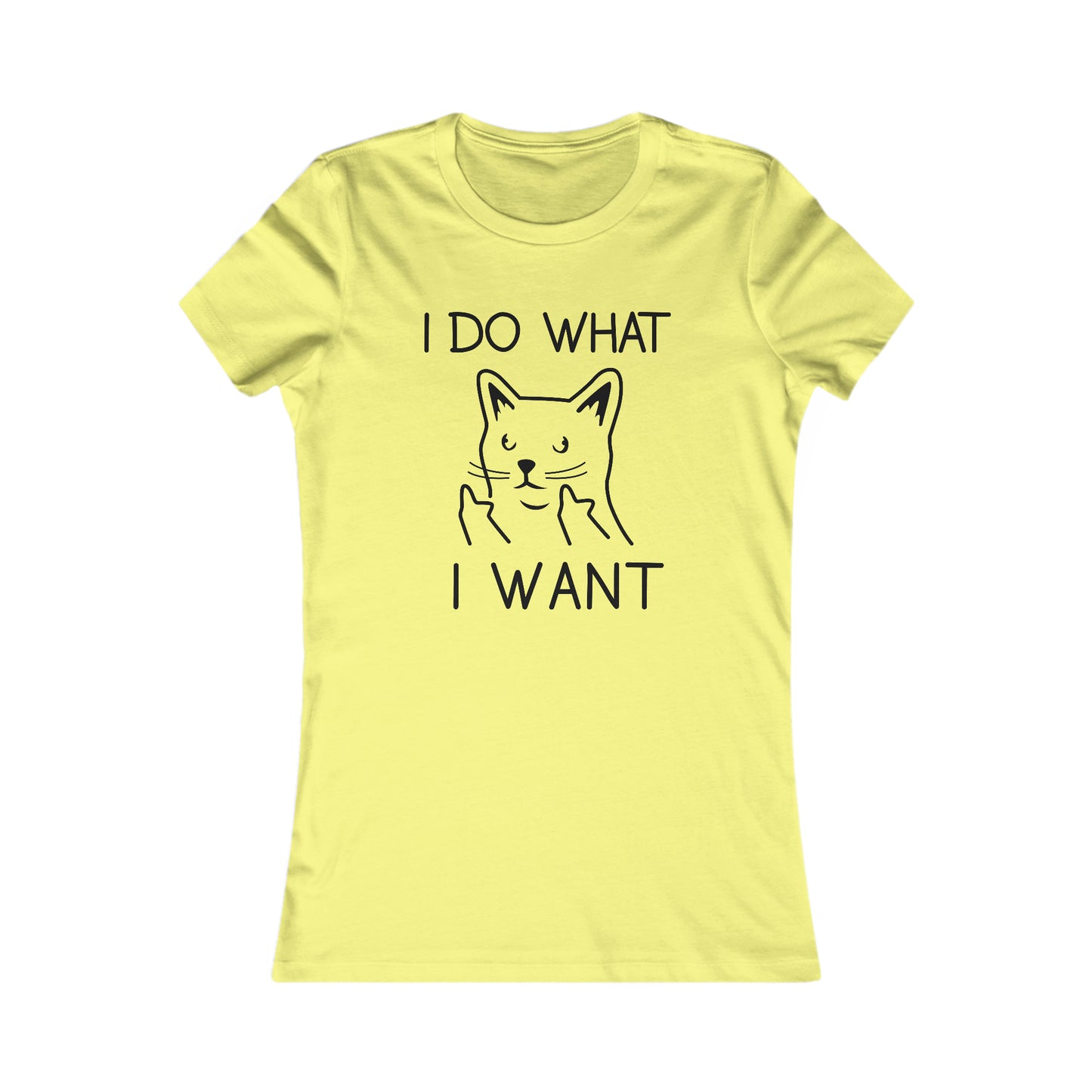 I Do What I Want - Cat - Women's T-Shirt