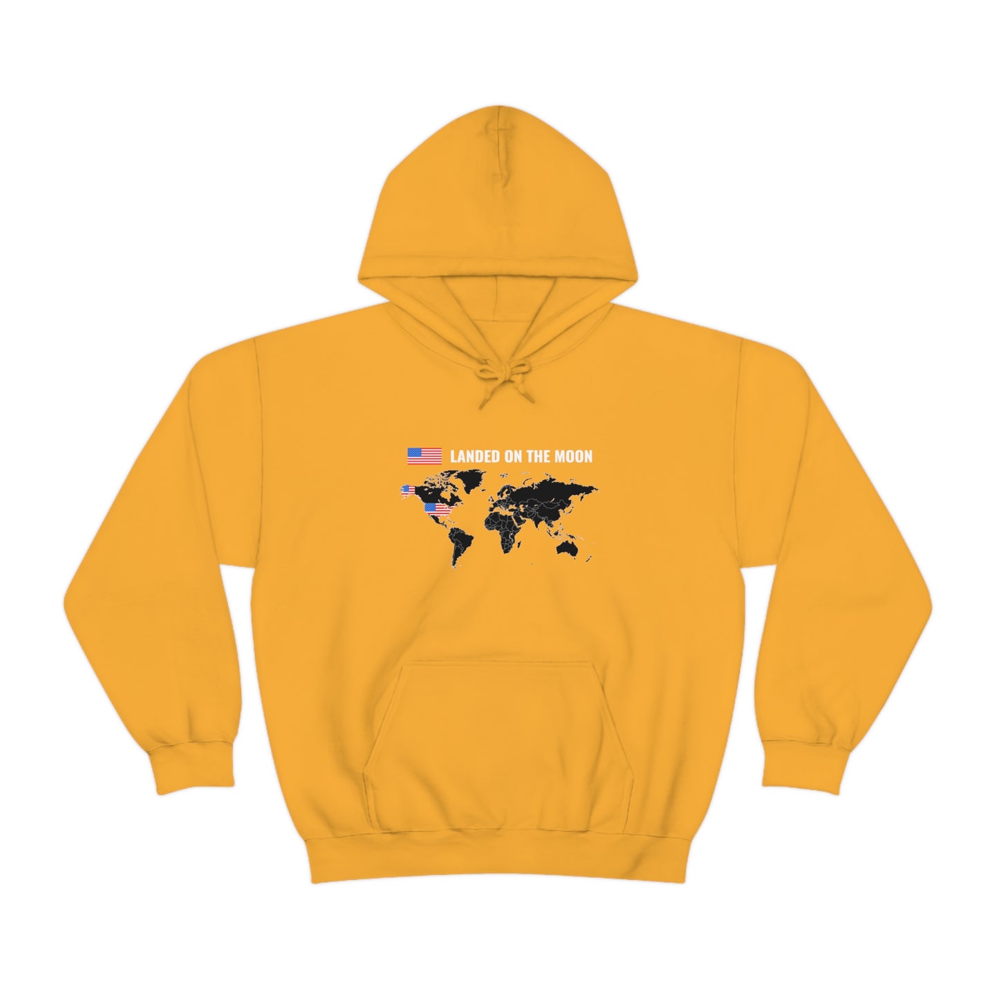 Landed On the Moon - Unisex  Hooded Sweatshirt