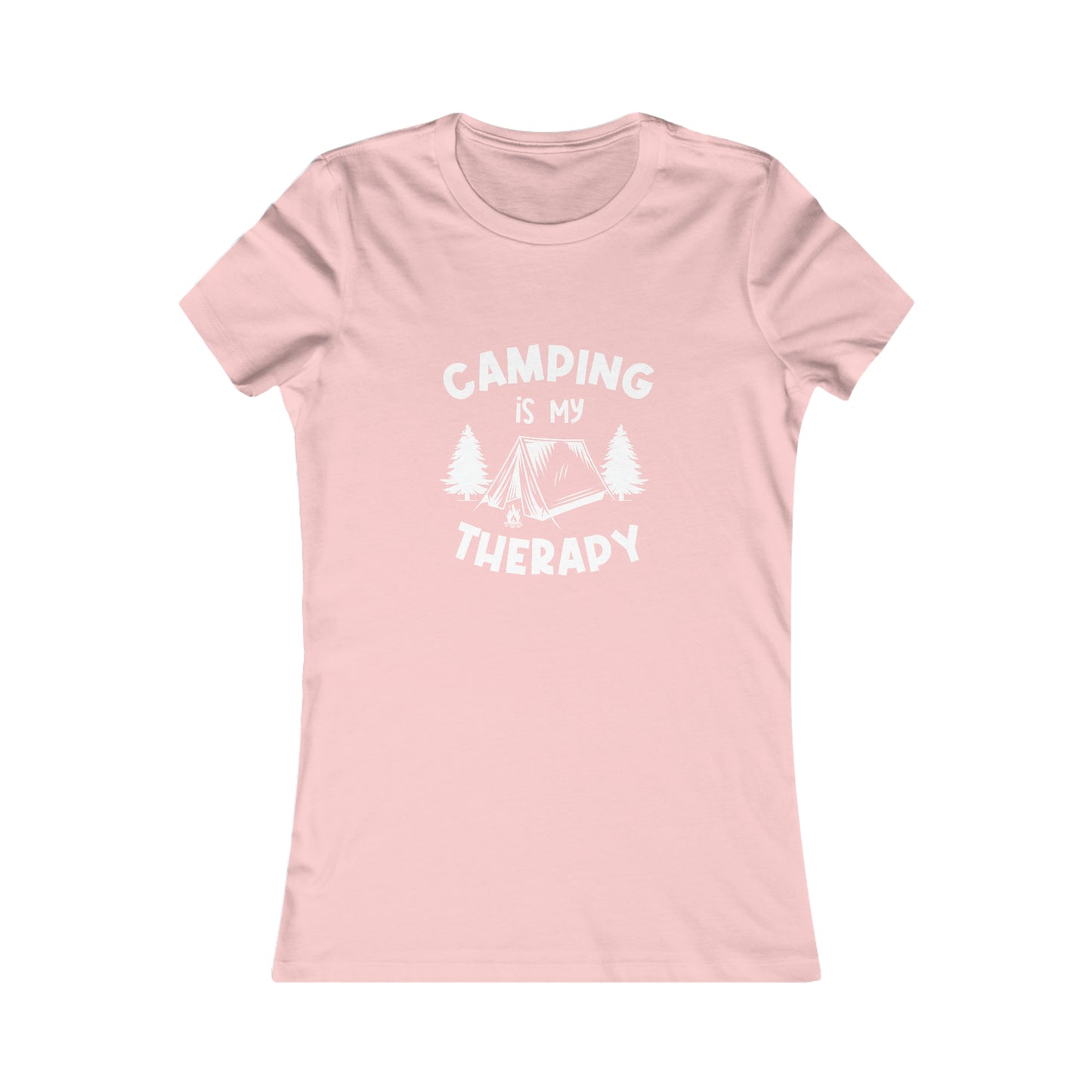 Camping Is My Therapy  -  Women's Tee