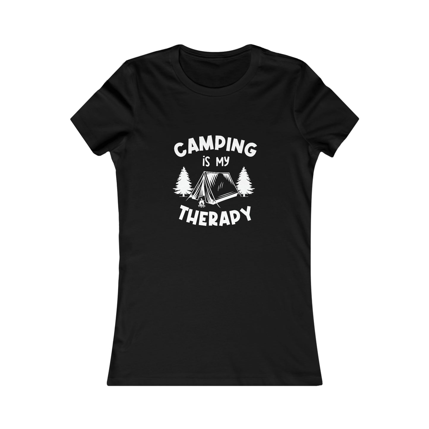 Camping Is My Therapy  -  Women's Tee